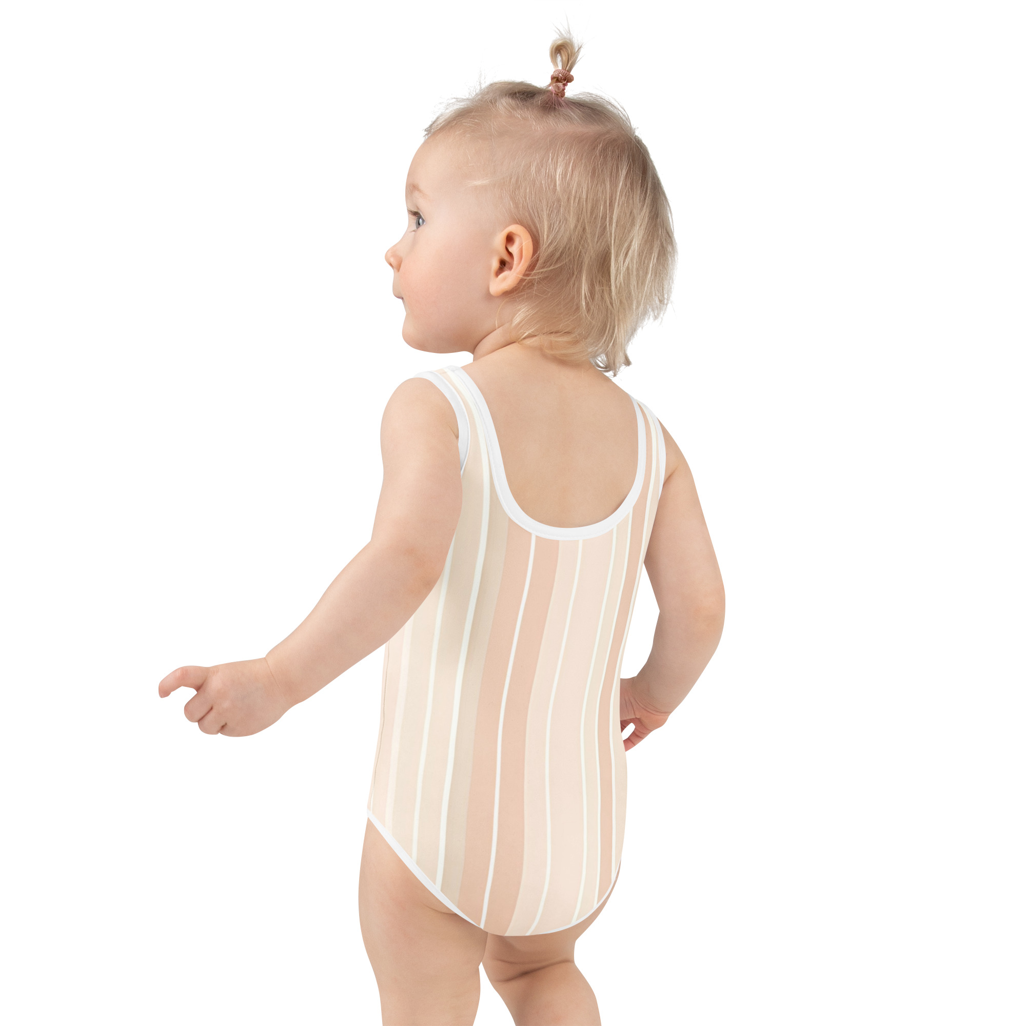 Minimal Stripes Kids Swimsuit