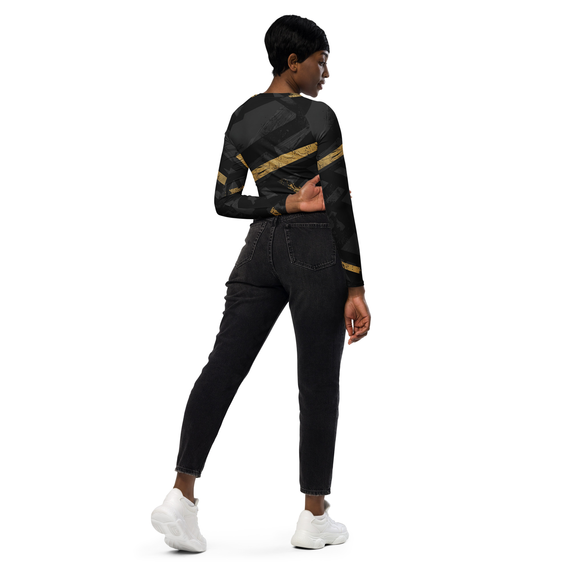 Fierce Geometry Crop Top