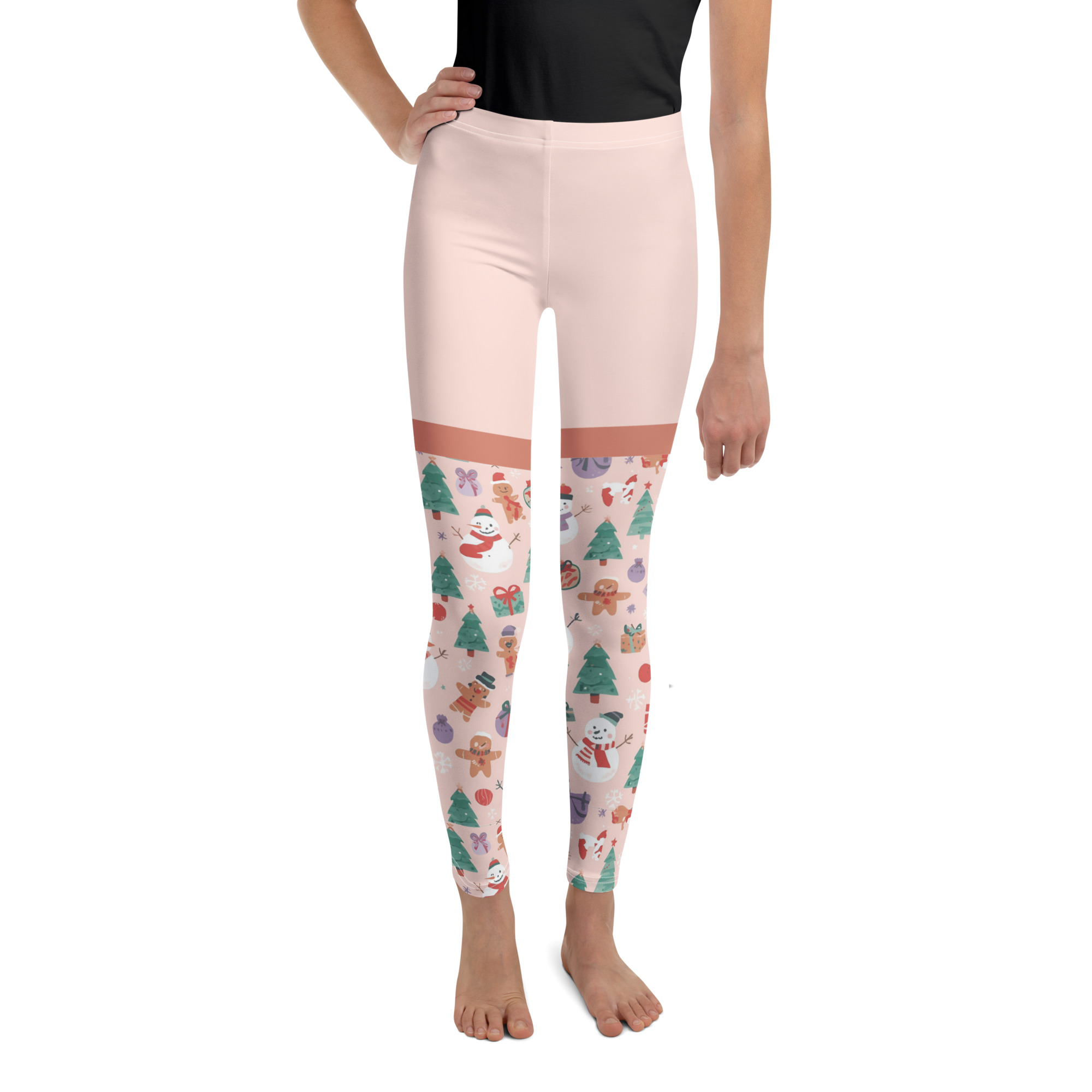 Kawaii Christmas Youth Legging