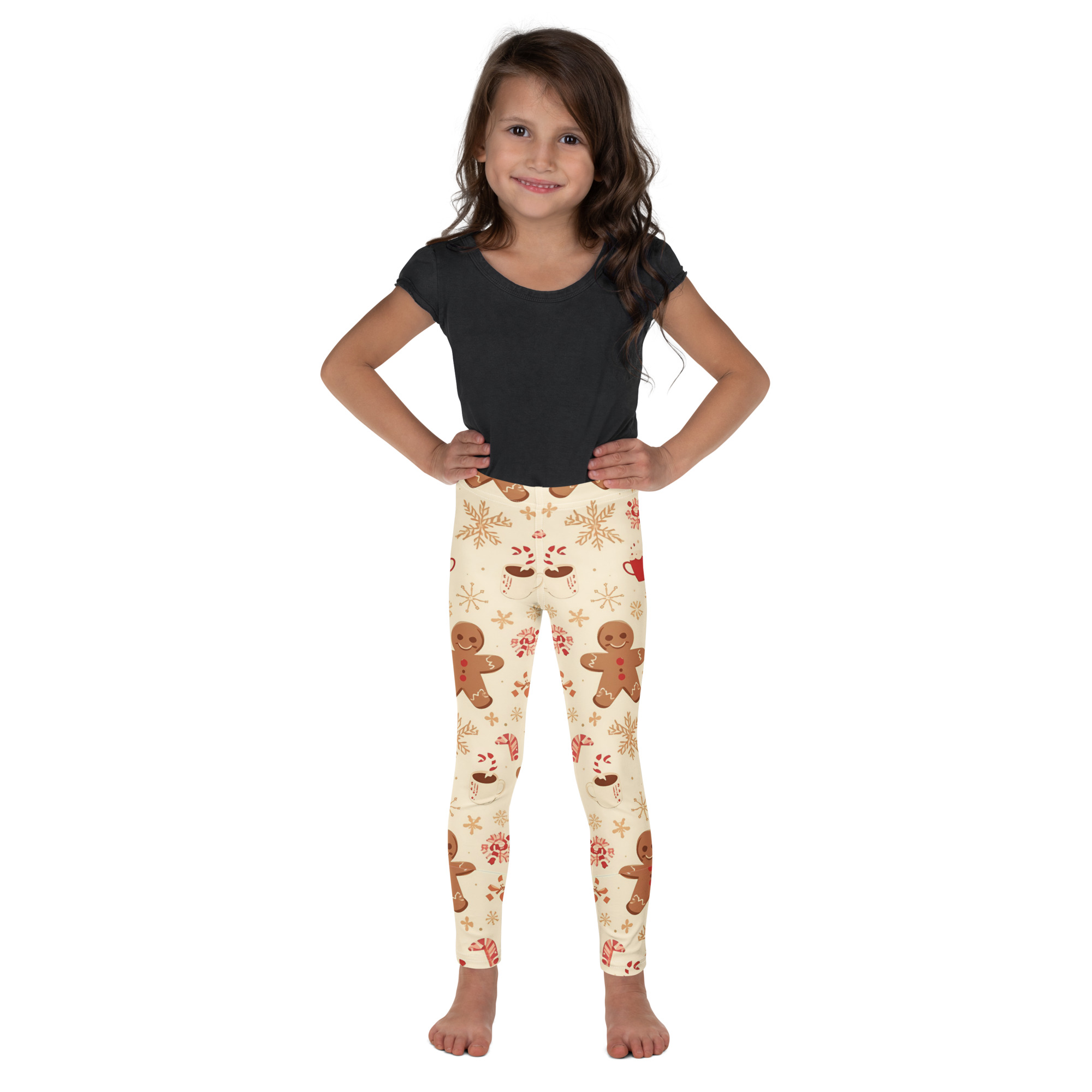 Gingerbread Party Child Legging
