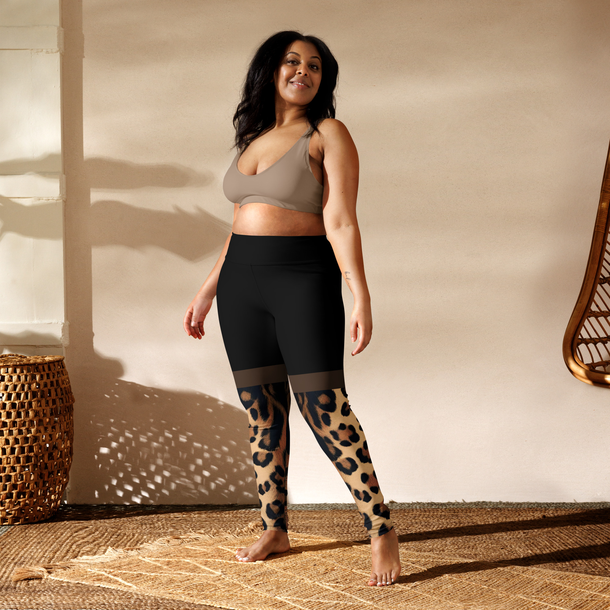 Leopard High-Waist Legging
