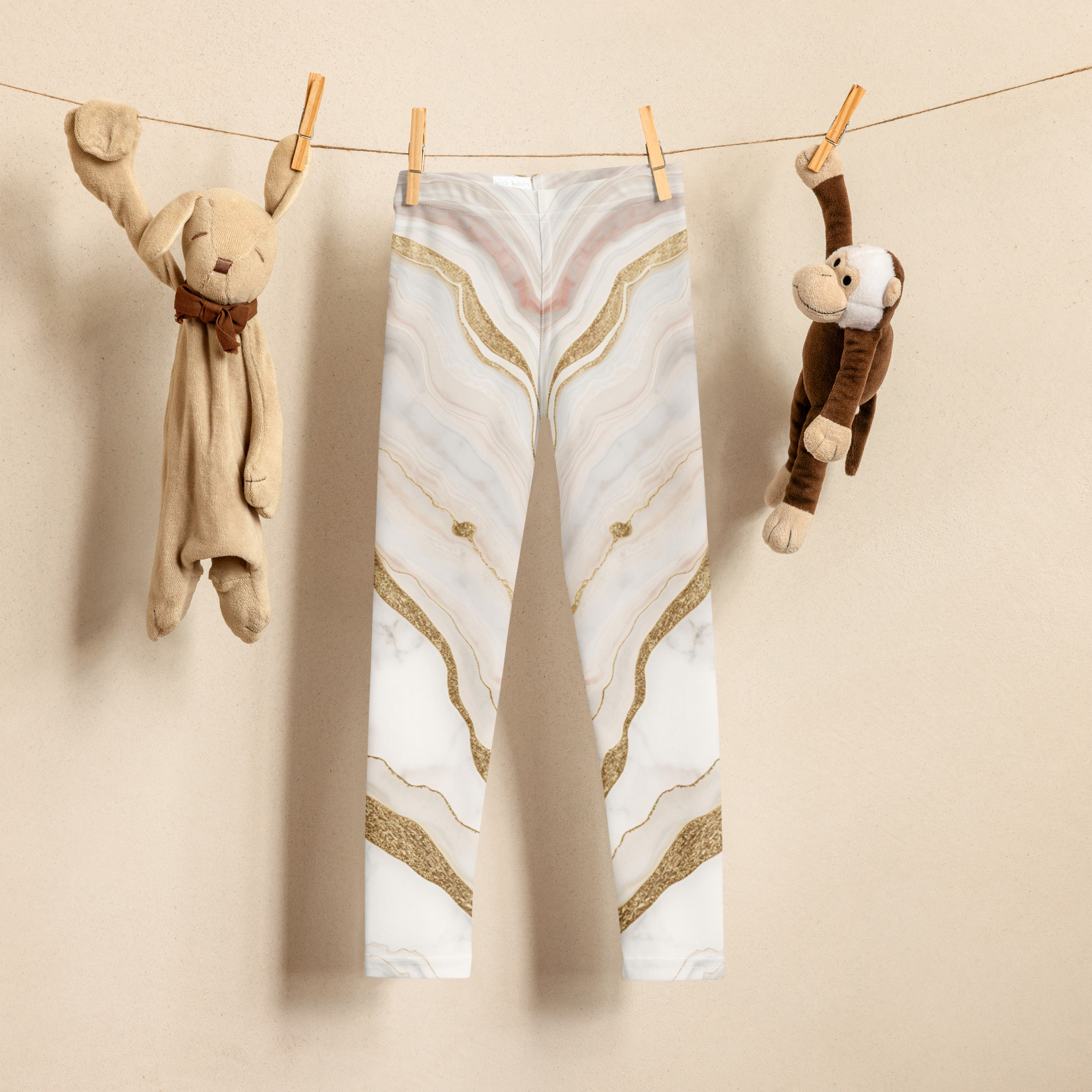 Marble Elegance Kids Legging