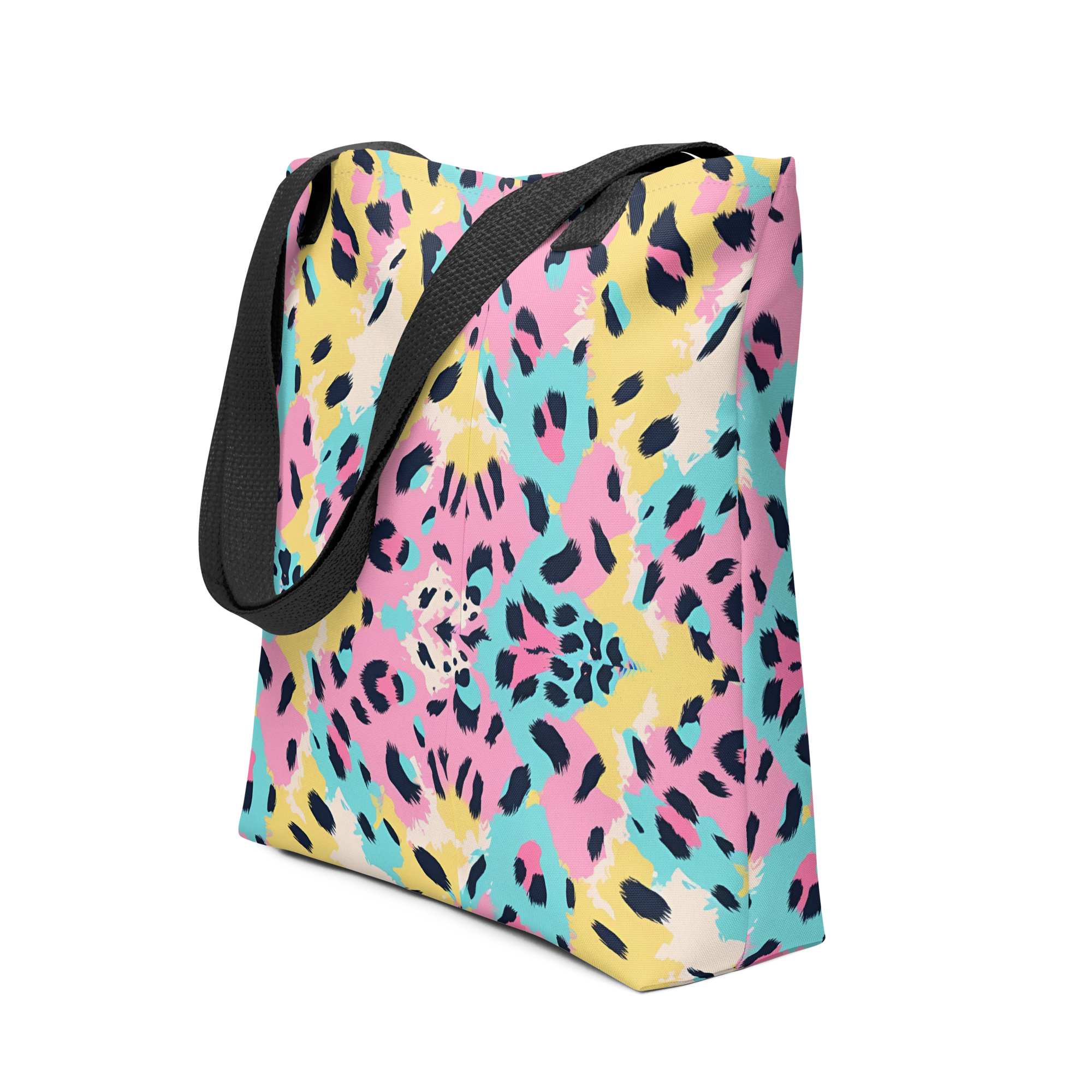 Tie Diy Leopard Tote Bag