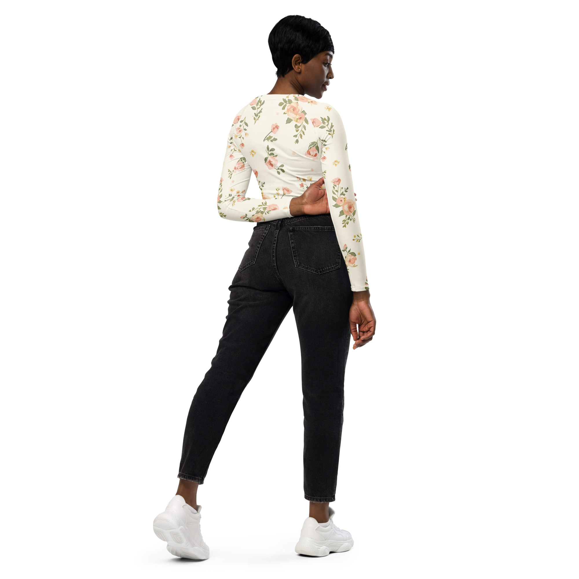 Delicate Flowers Crop Top