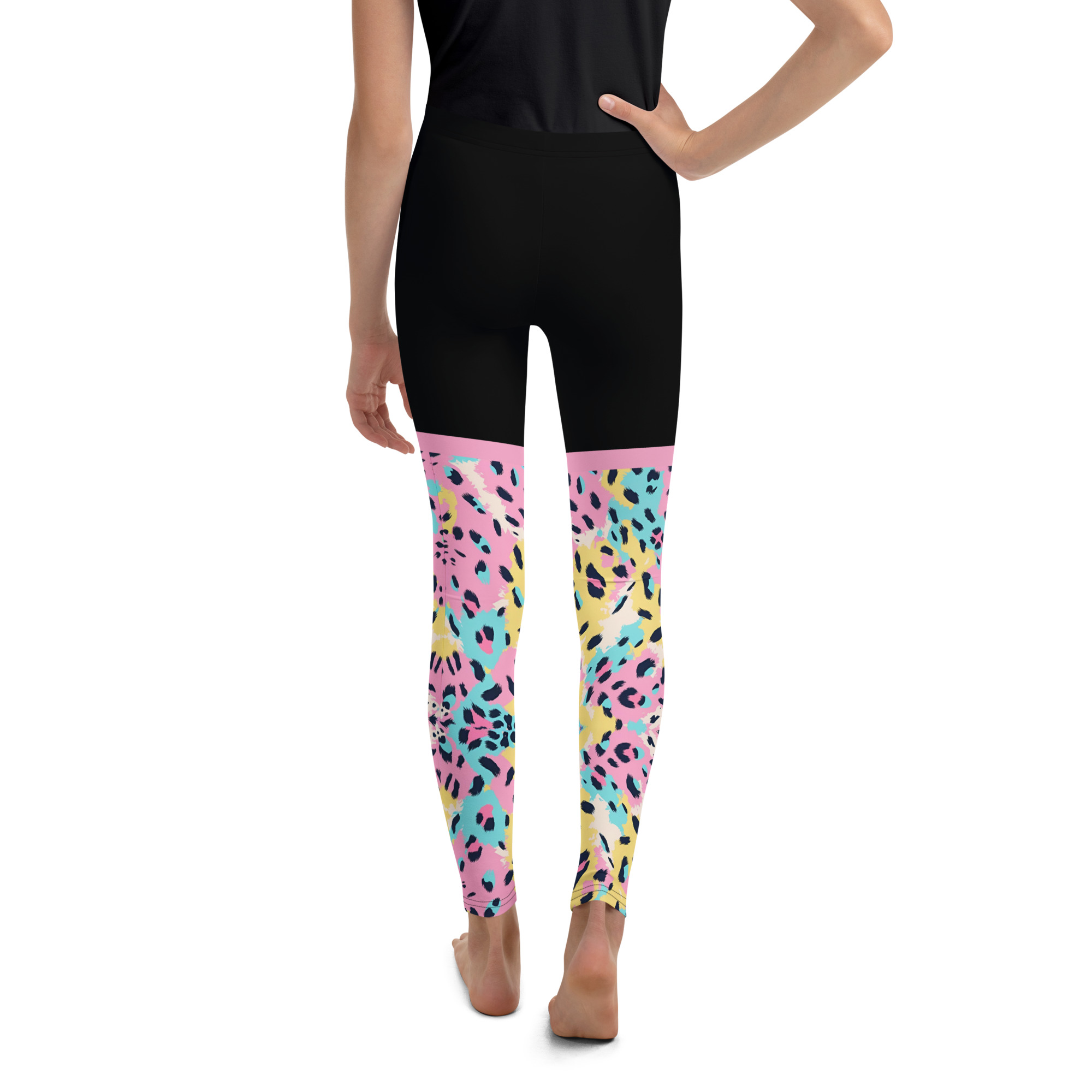 Tie Diy Leopard Youth Legging