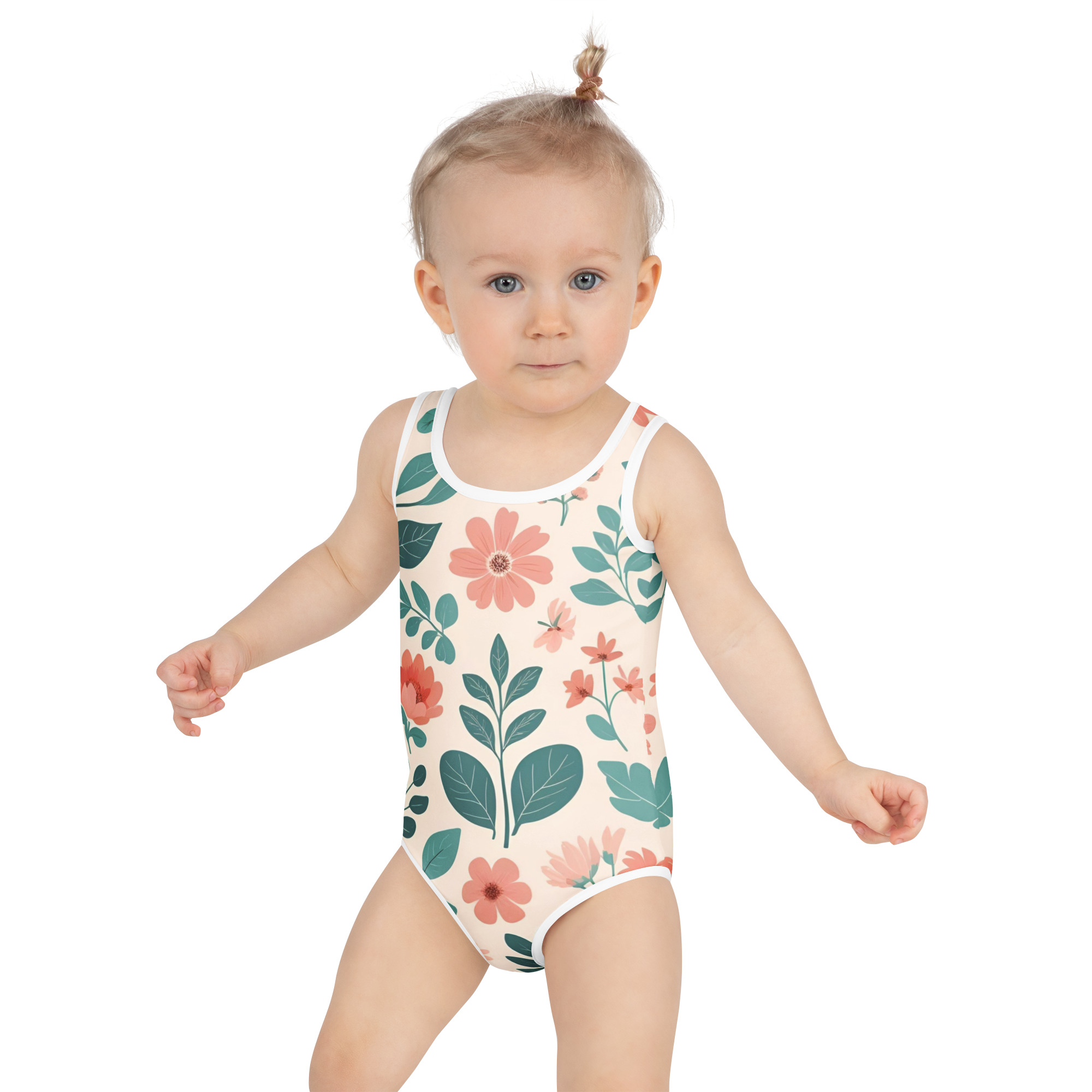 Floral Kids Swimsuit
