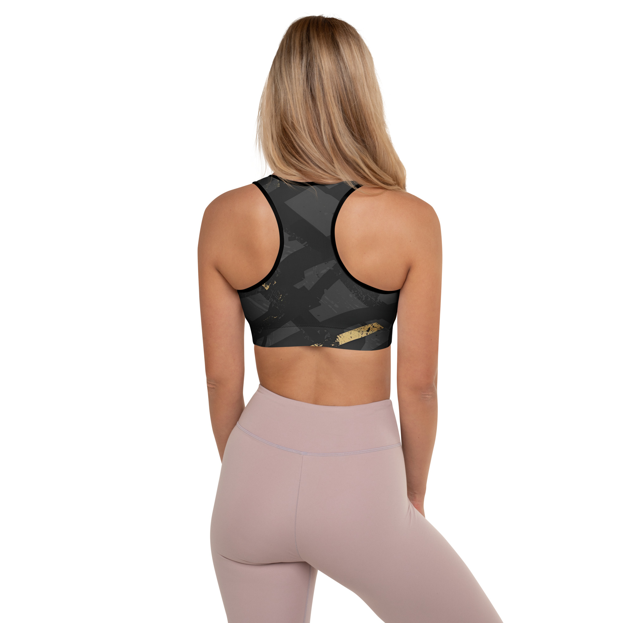 Fierce Geometry Sports Bra