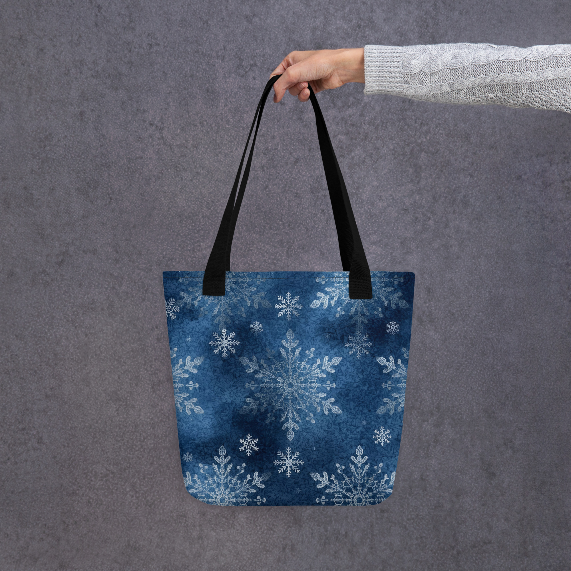 Snowflake Tote Bag