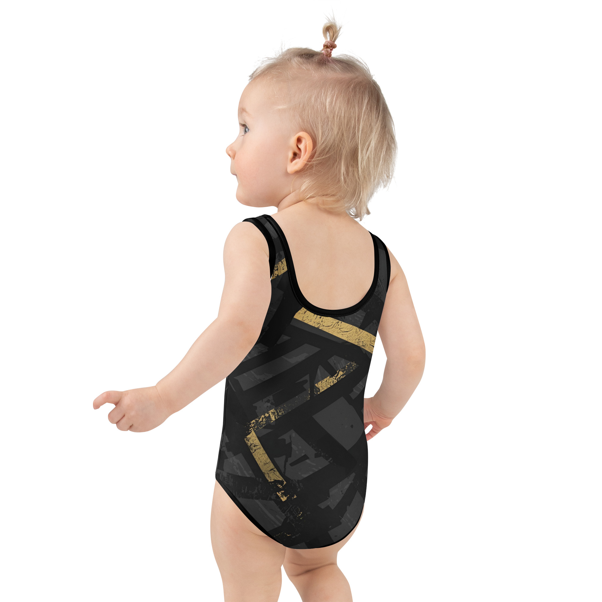 Fierce Geometry Kids Swimsuit