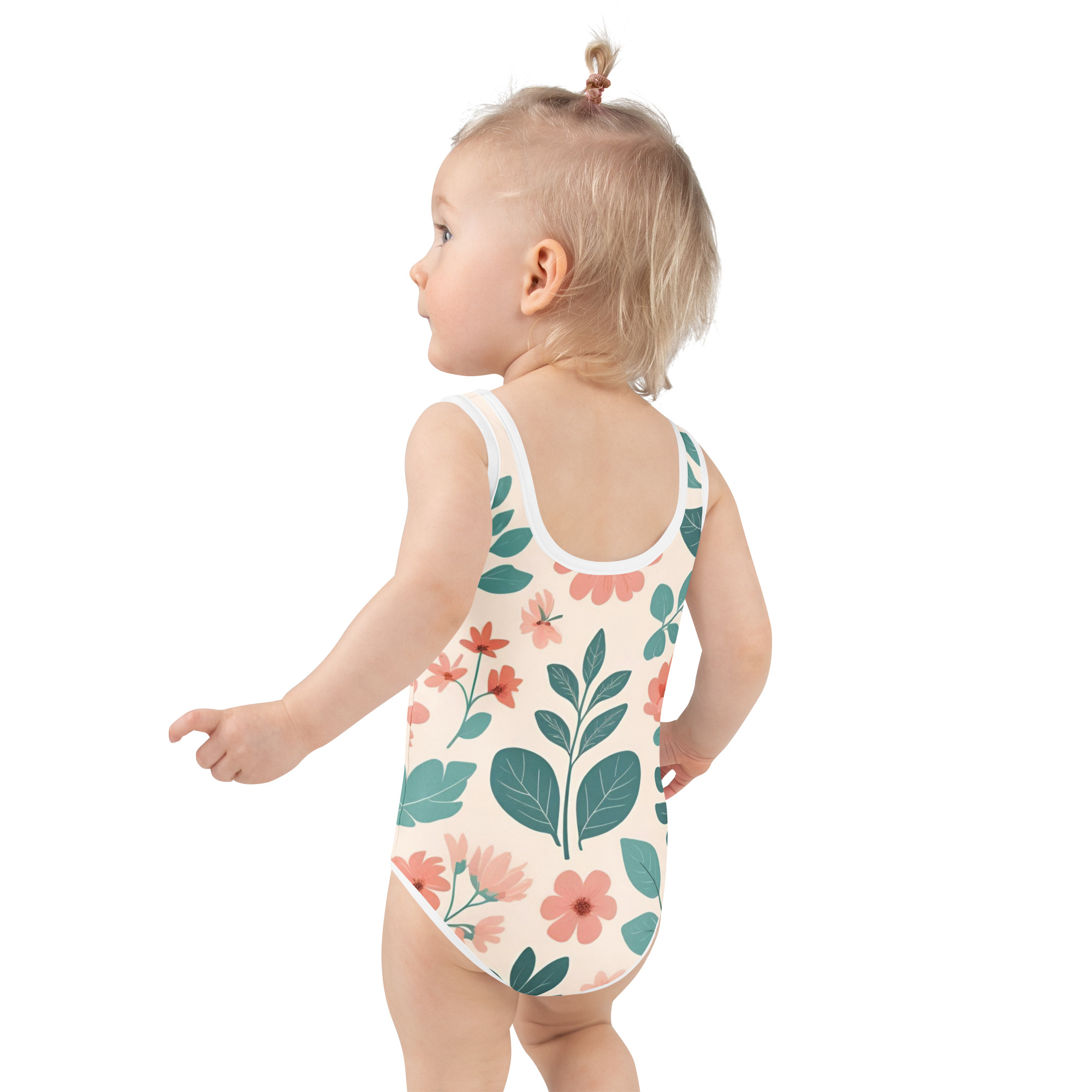 Floral Kids Swimsuit