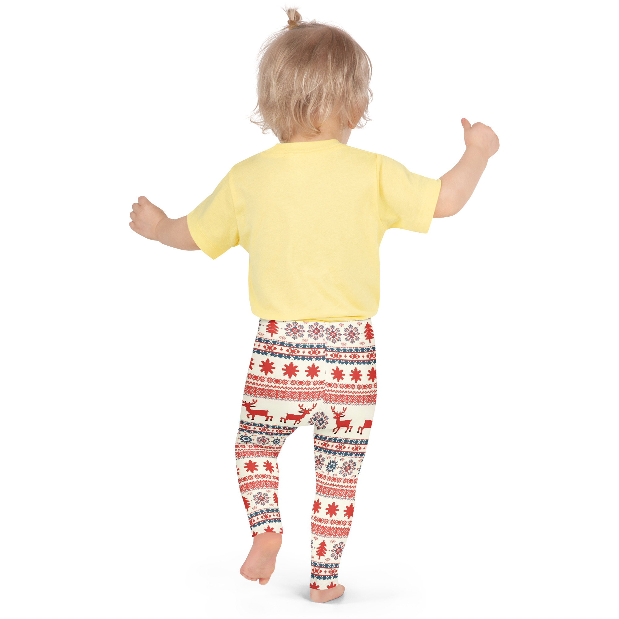 Nordic Knitted Look Child Legging