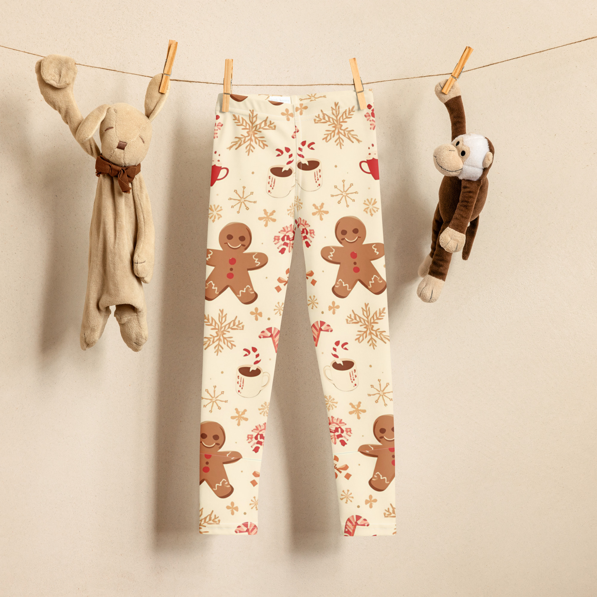 Gingerbread Party Child Legging