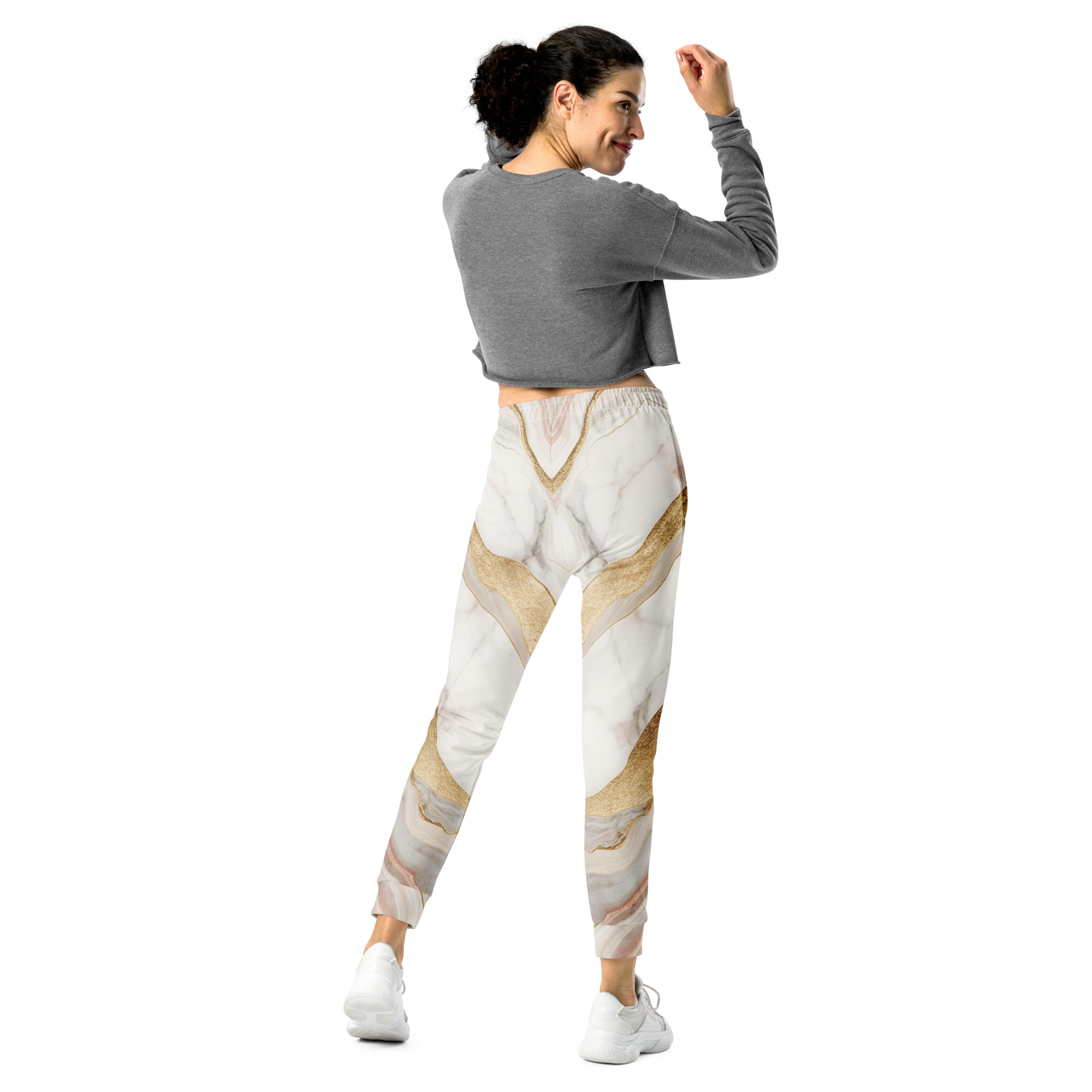 Marble Elegance Jogger