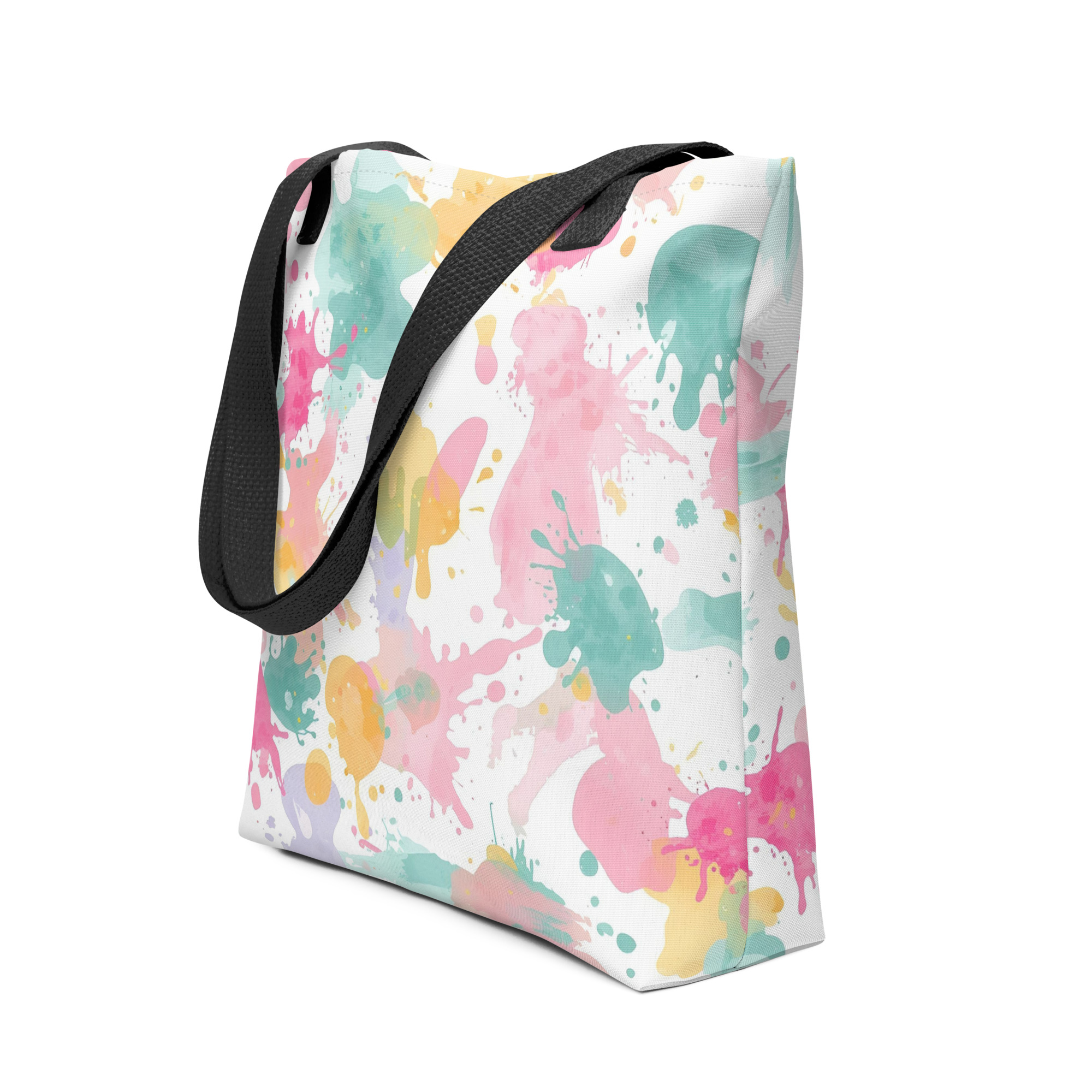 Paint Splash Tote Bag