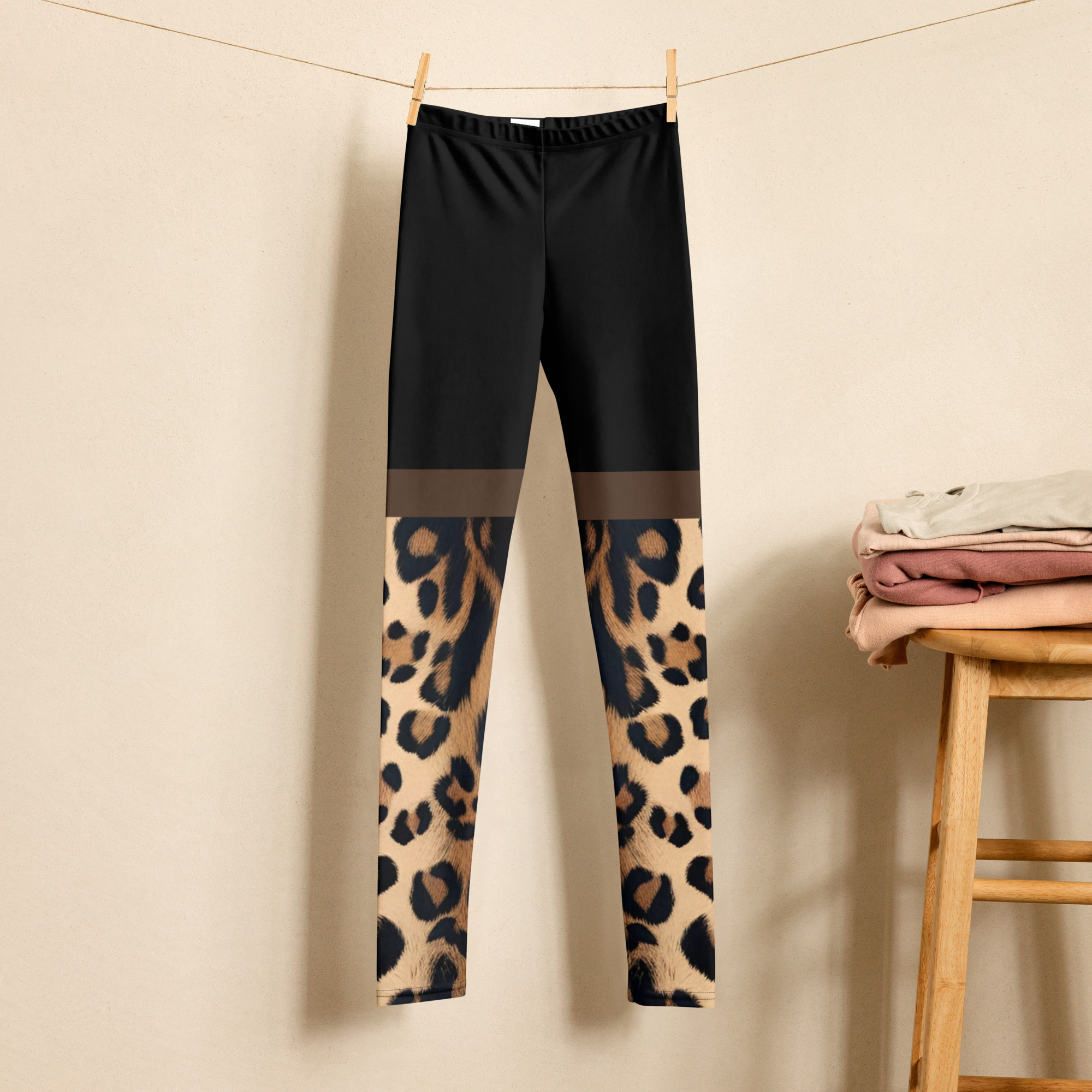 Leopard Youth Legging