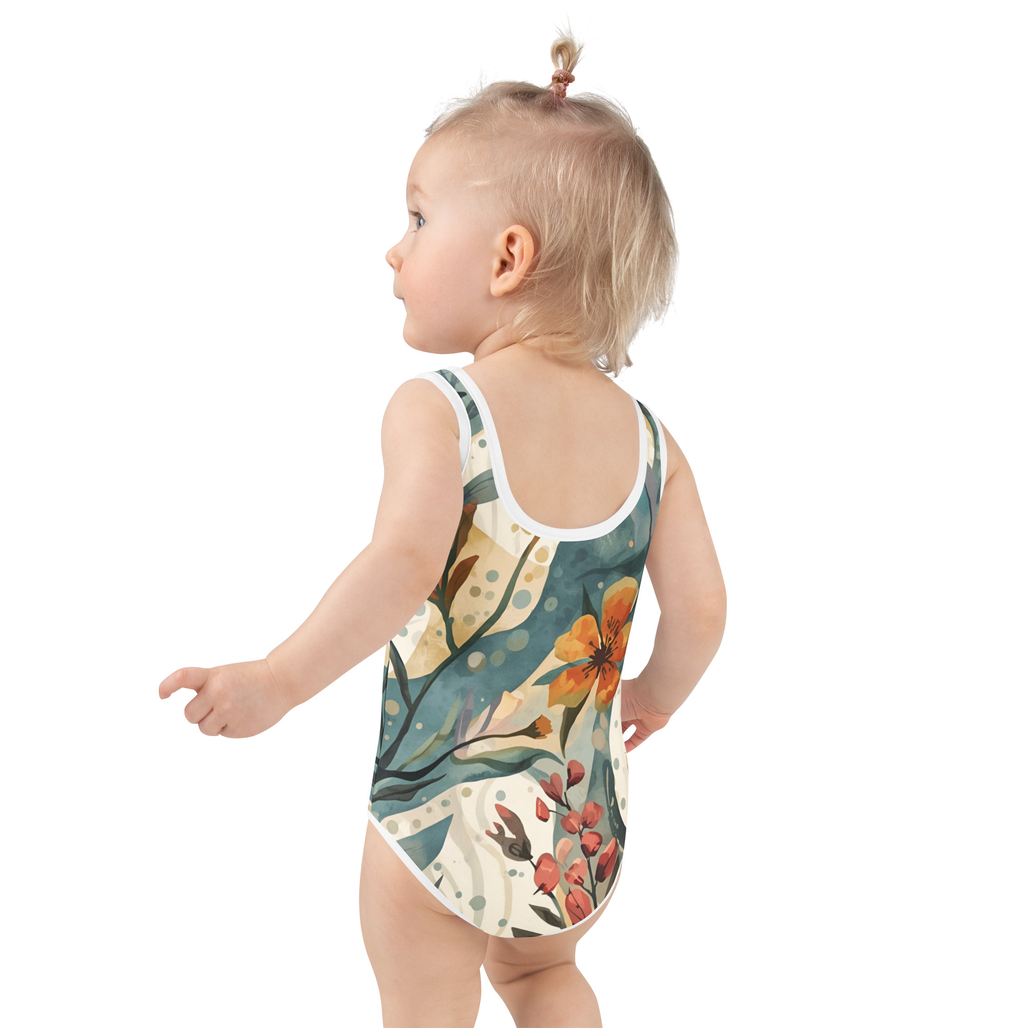 Botanical Art Kids Swimsuit