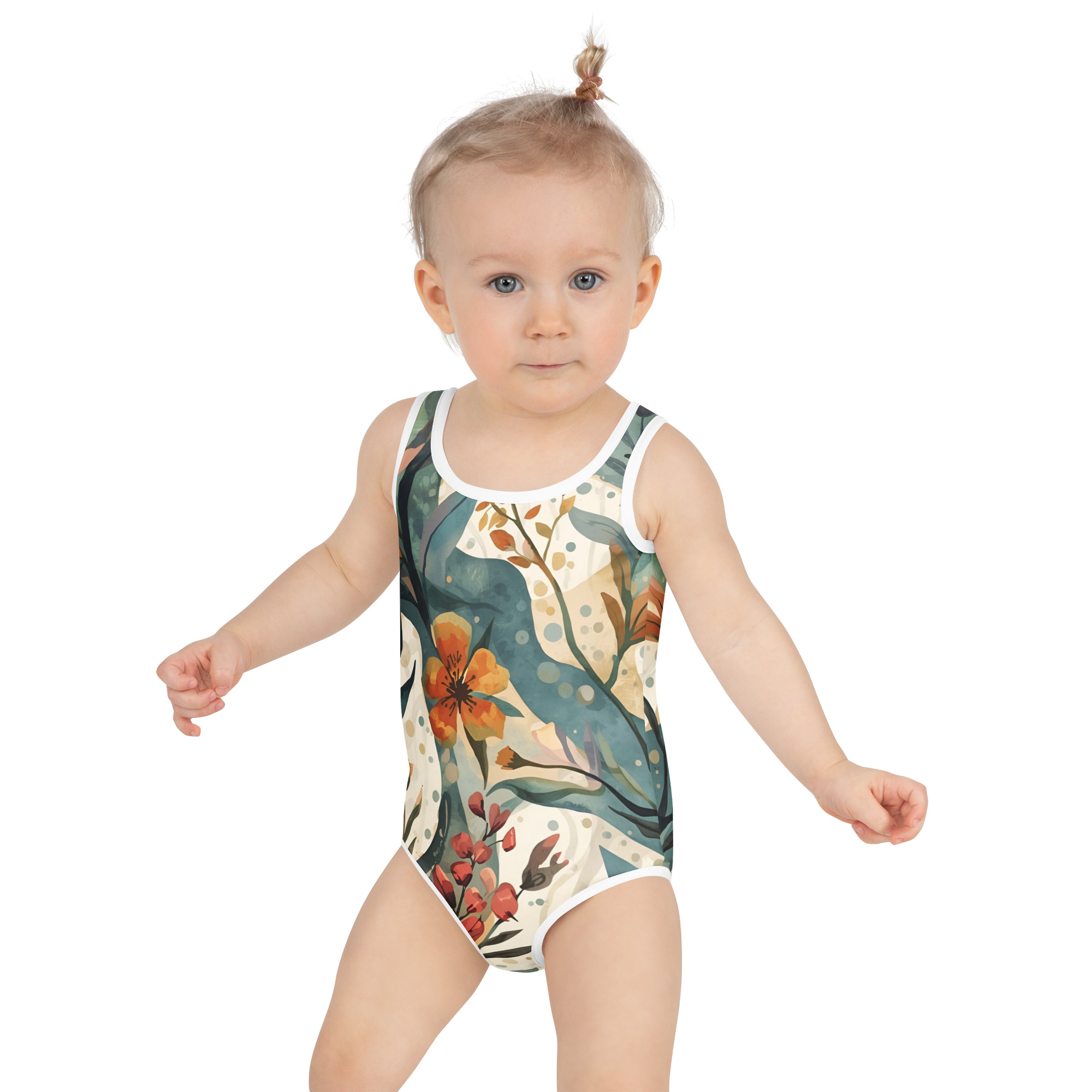 Botanical Art Kids Swimsuit