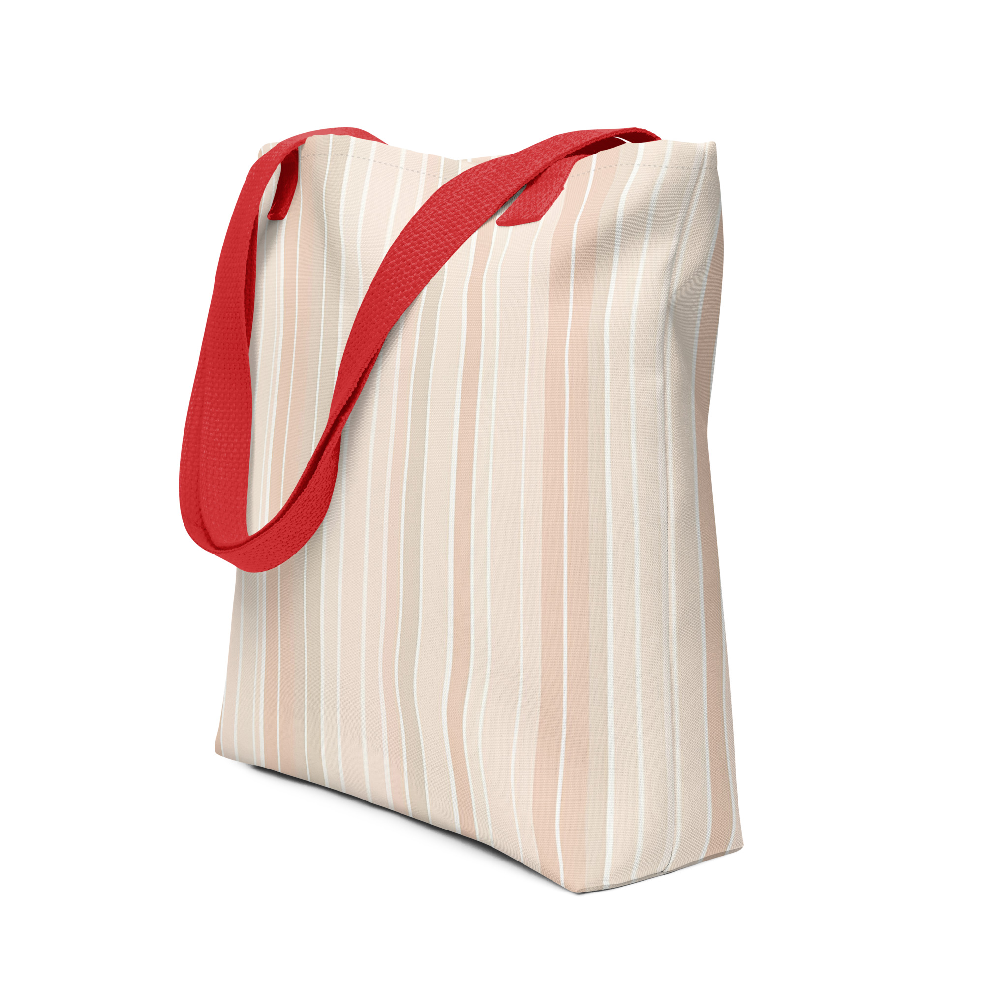 Minimal Stripes Tote Bag