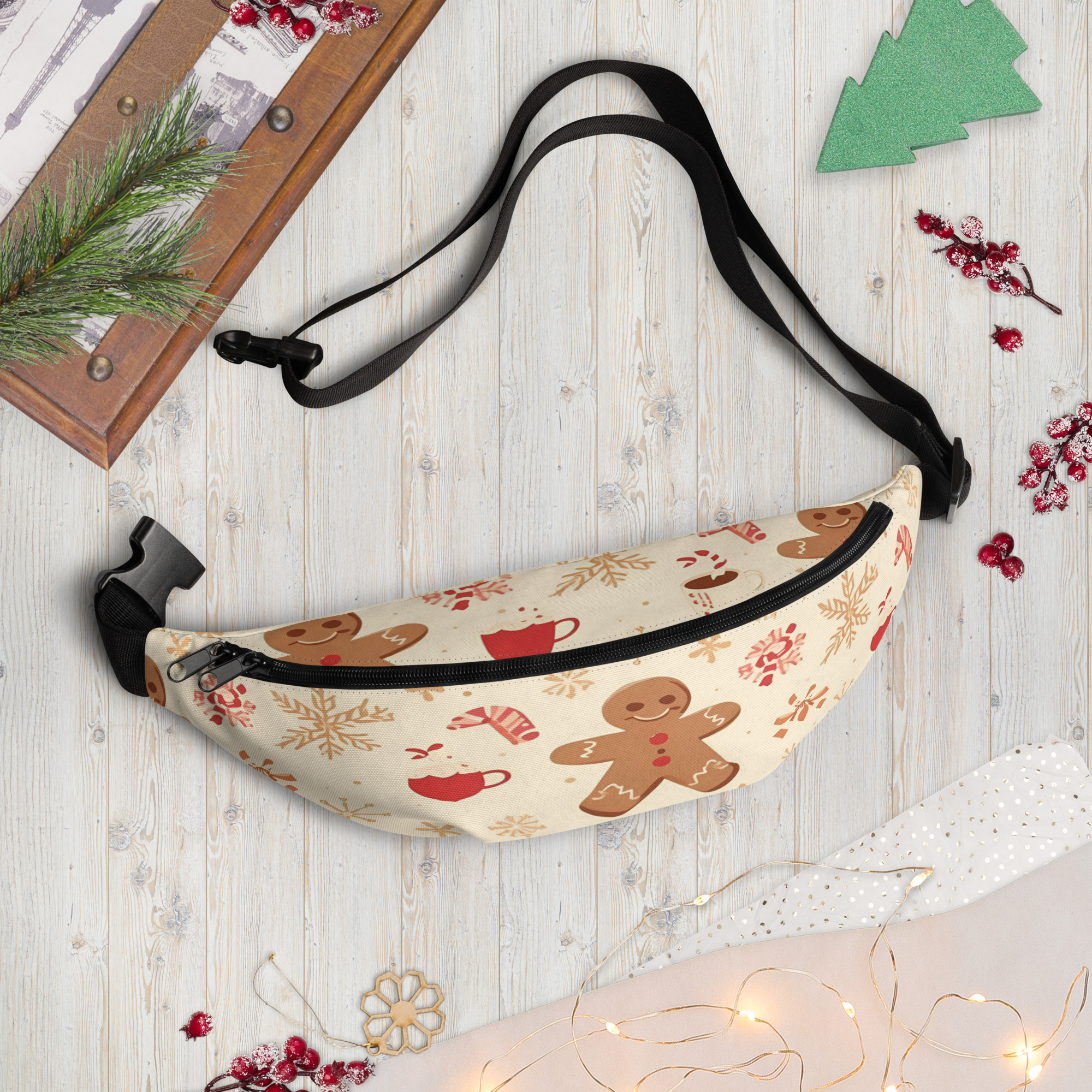 Gingerbread Party Waist Pack
