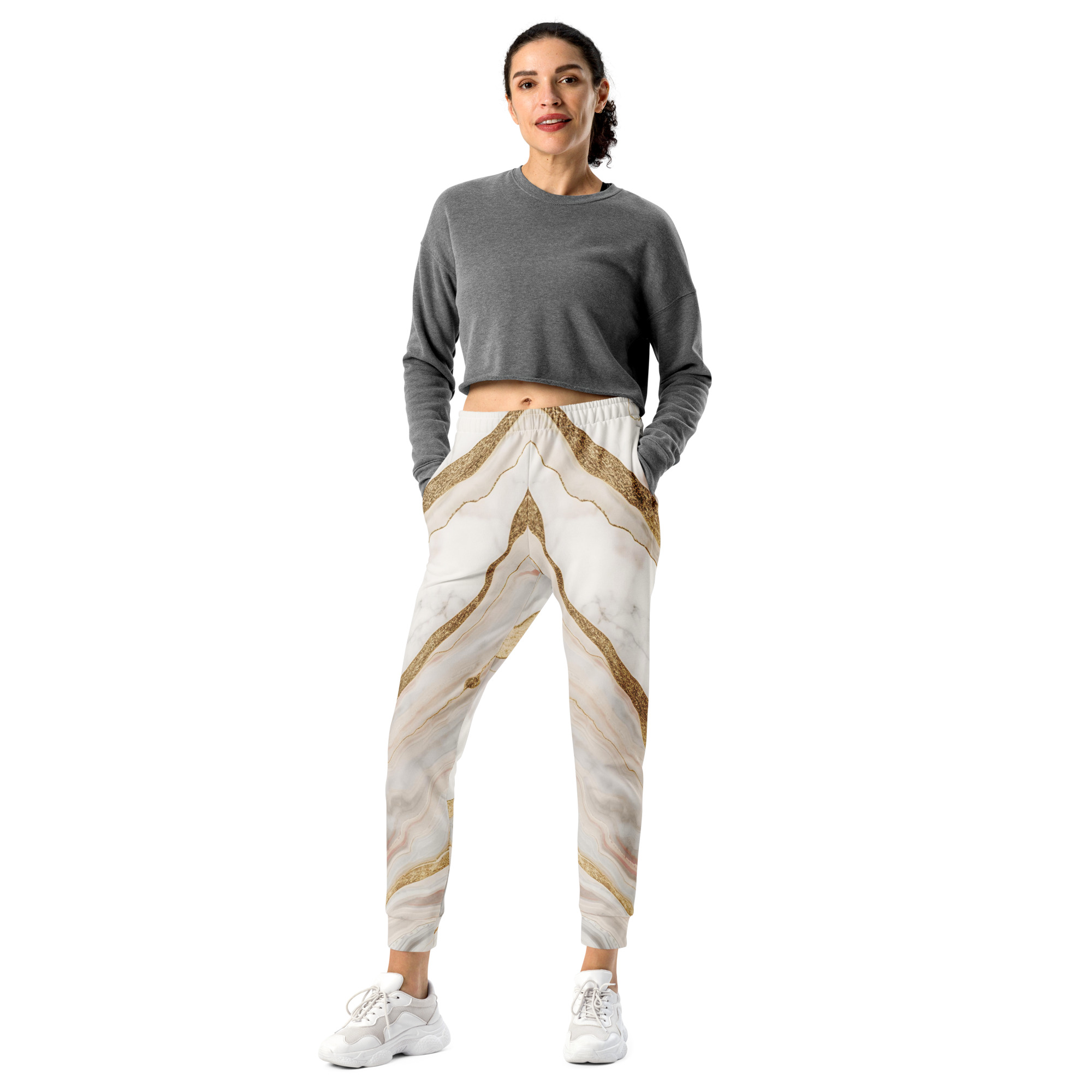 Marble Elegance Jogger