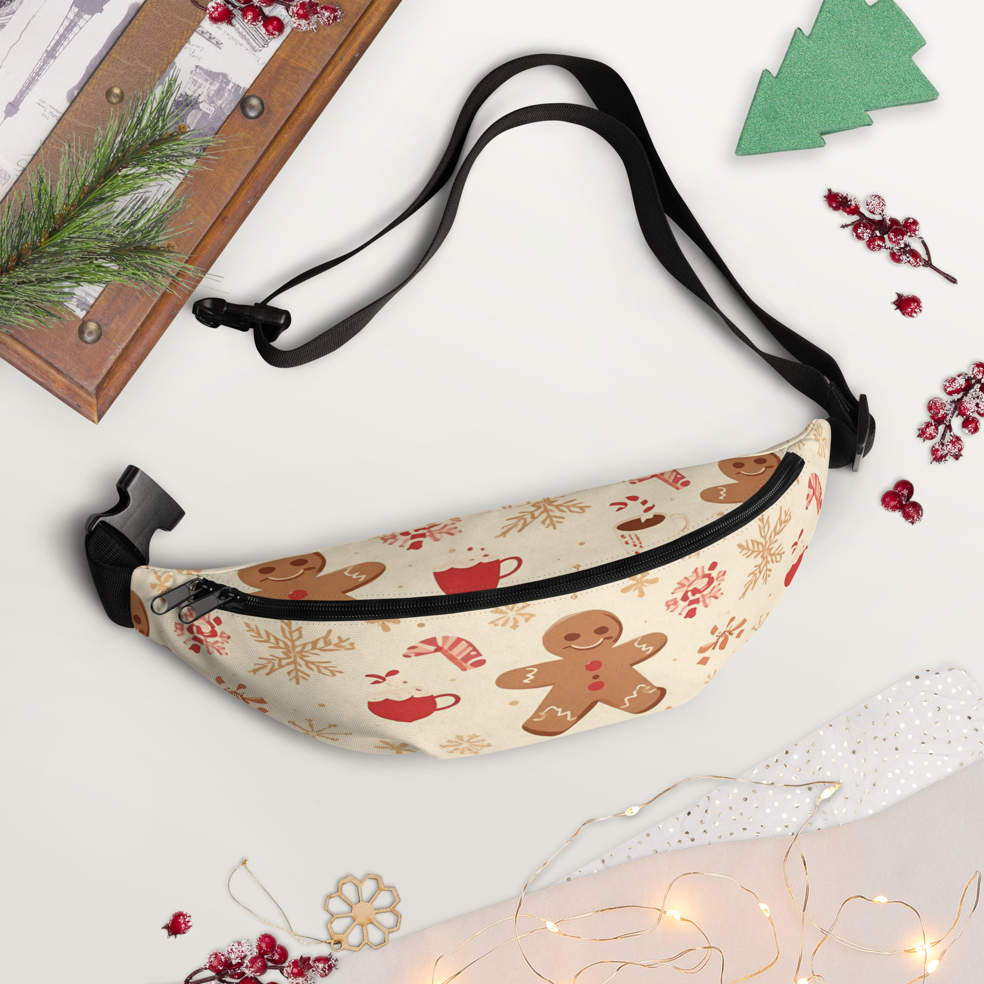 Gingerbread Party Waist Pack