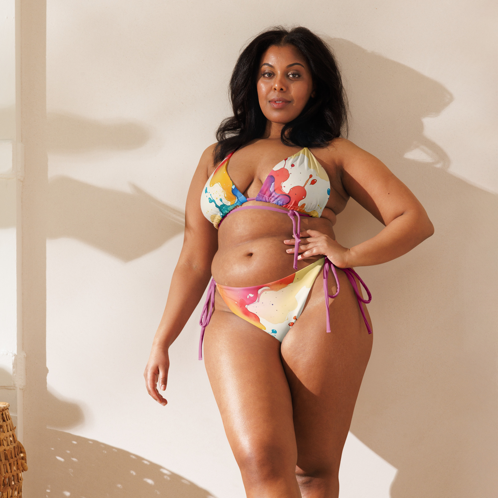 Paint Splash bikini set