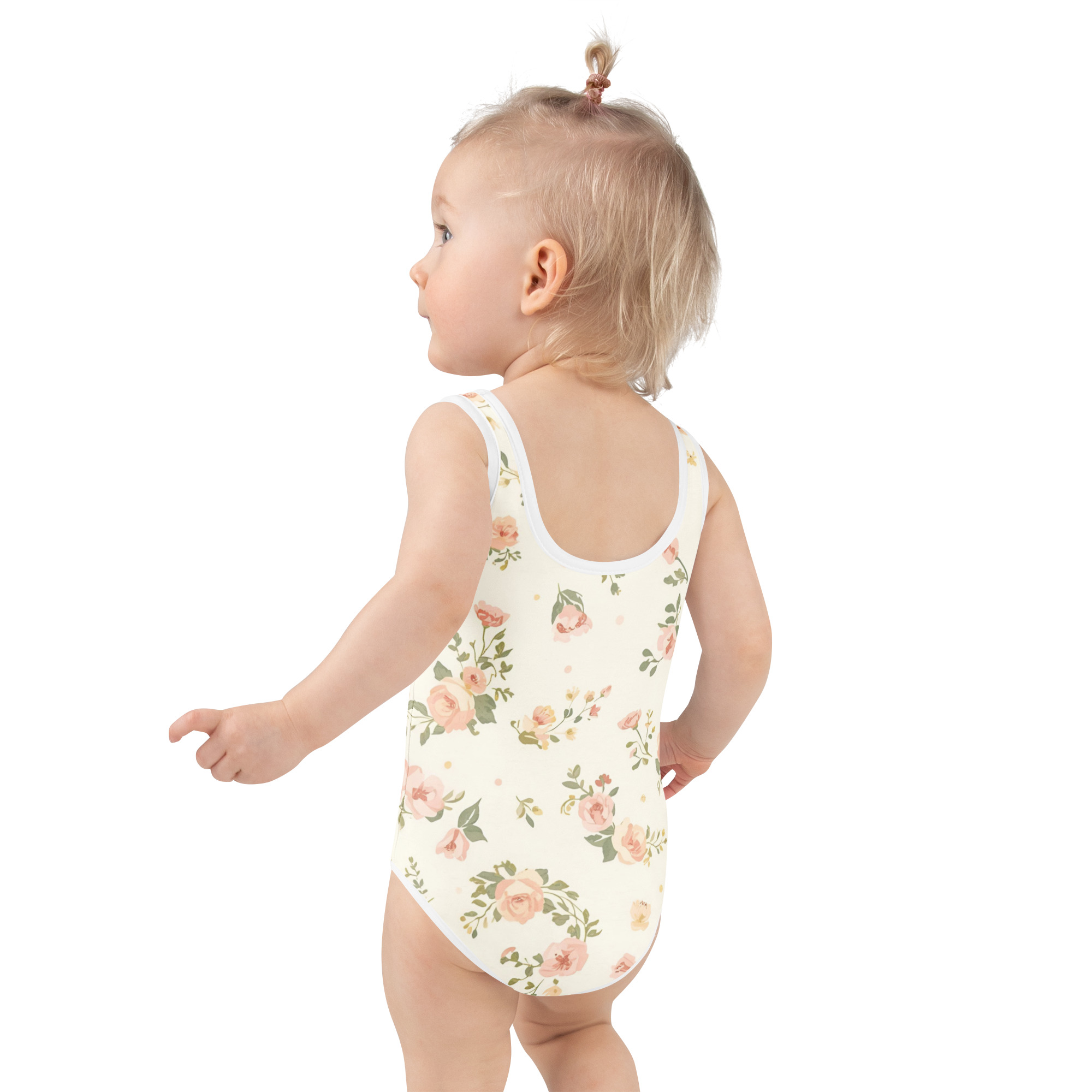 Delicate Flower Kids Swimsuit