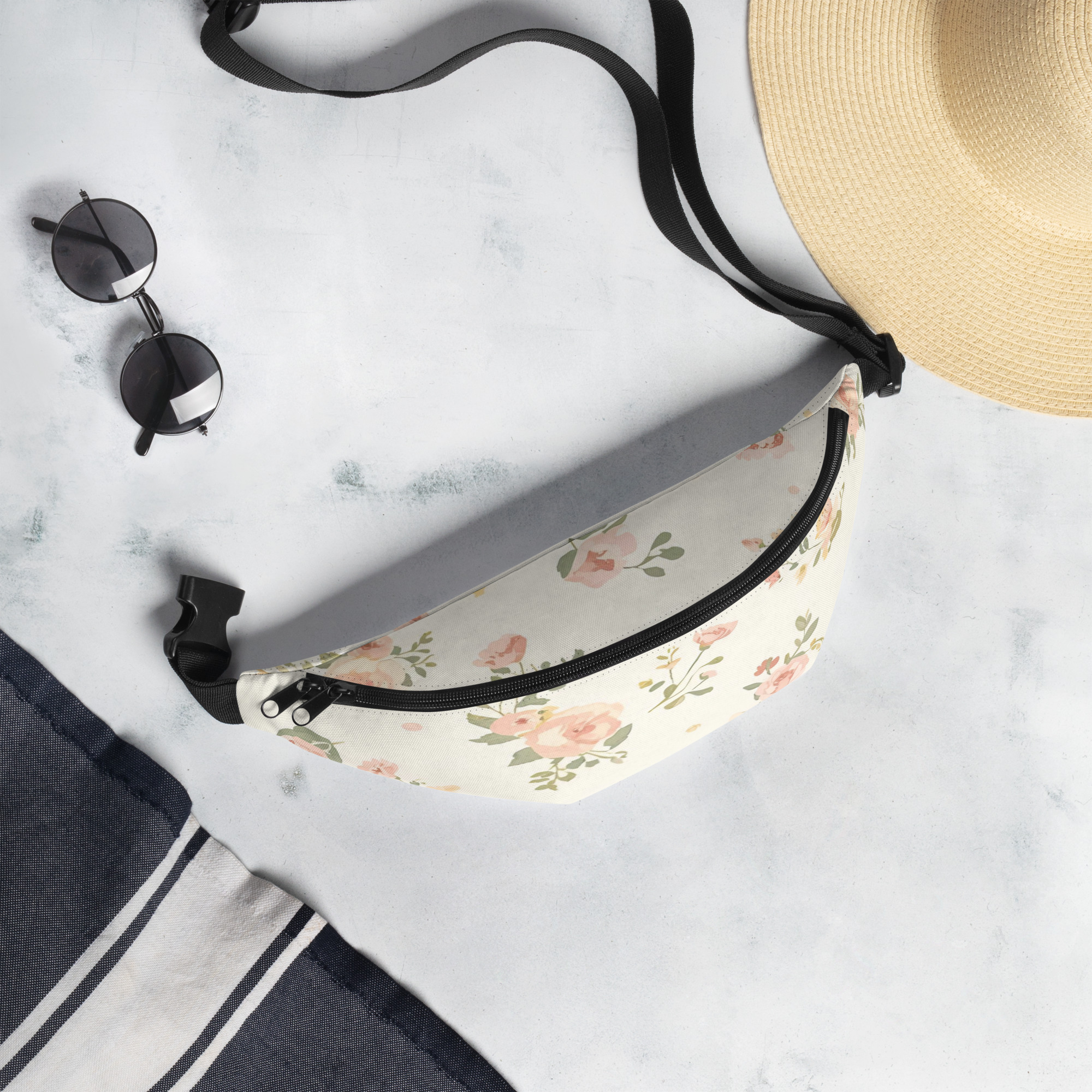 Delicate Flowers waist pack