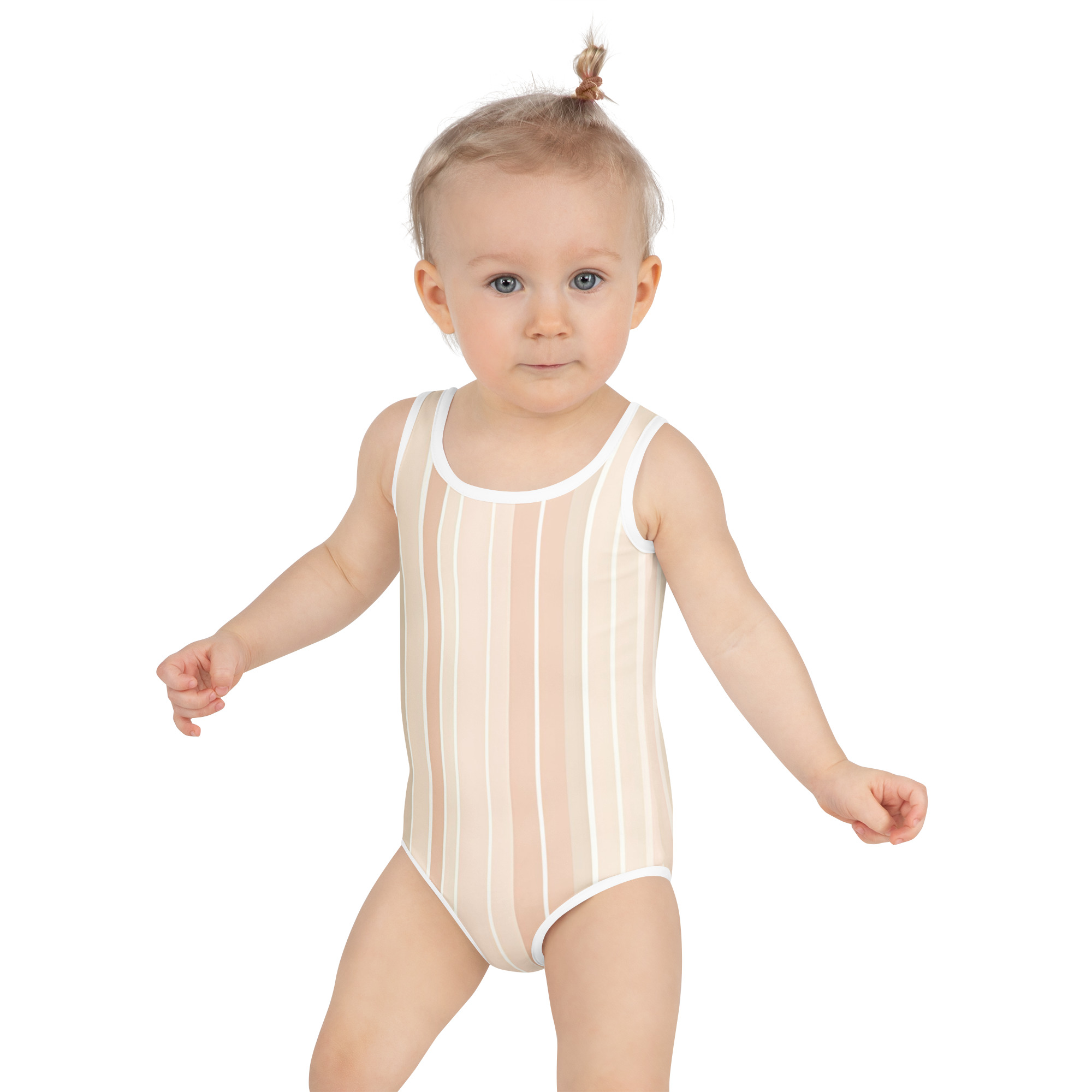 Minimal Stripes Kids Swimsuit