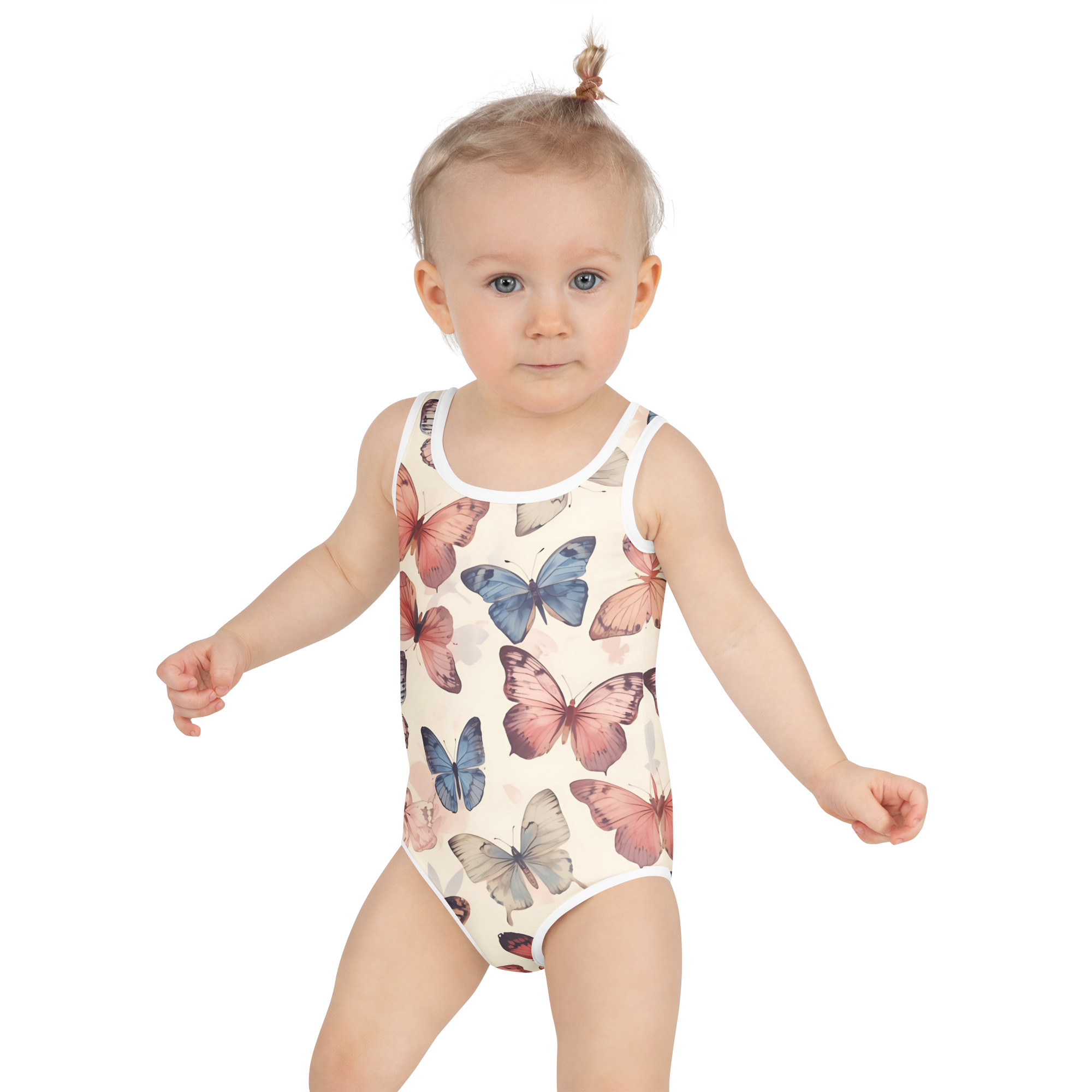 Butterflies Kids Swimsuit