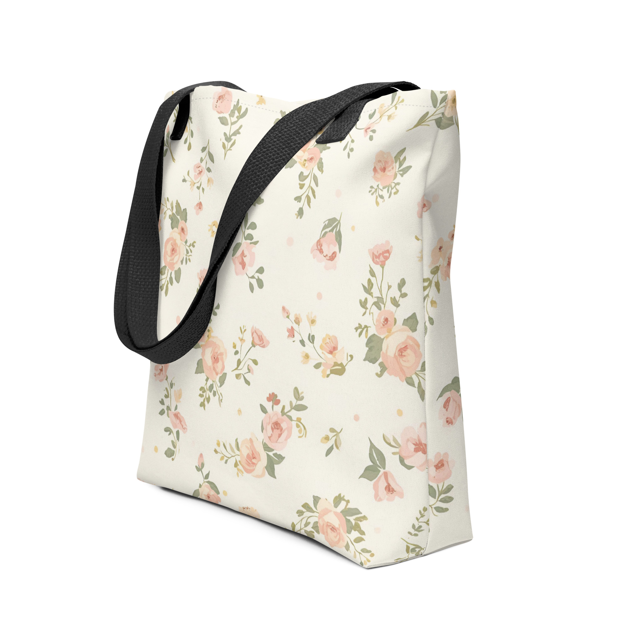 Delicate Flowers Tote Bag
