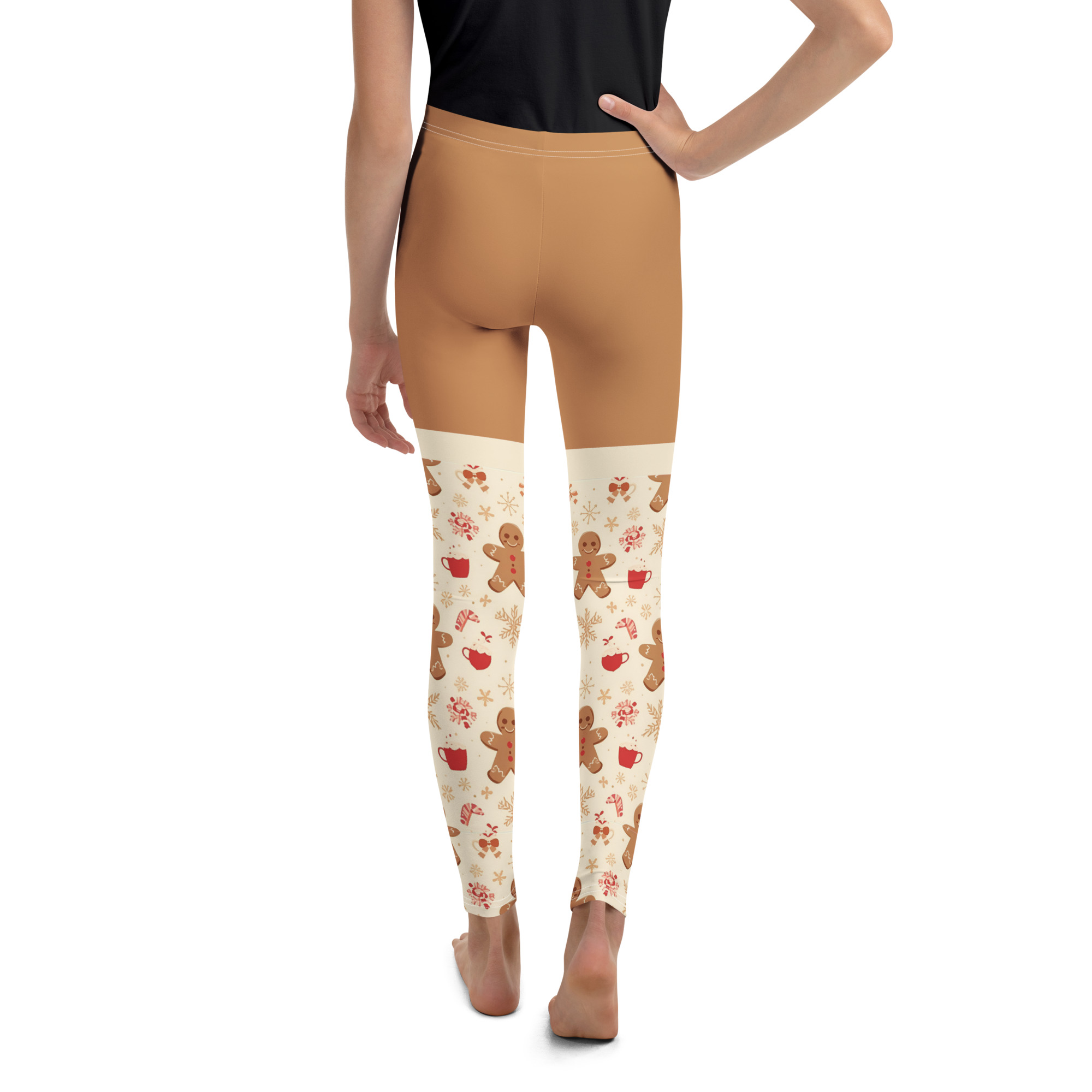 Gingerbread Party Youth Legging