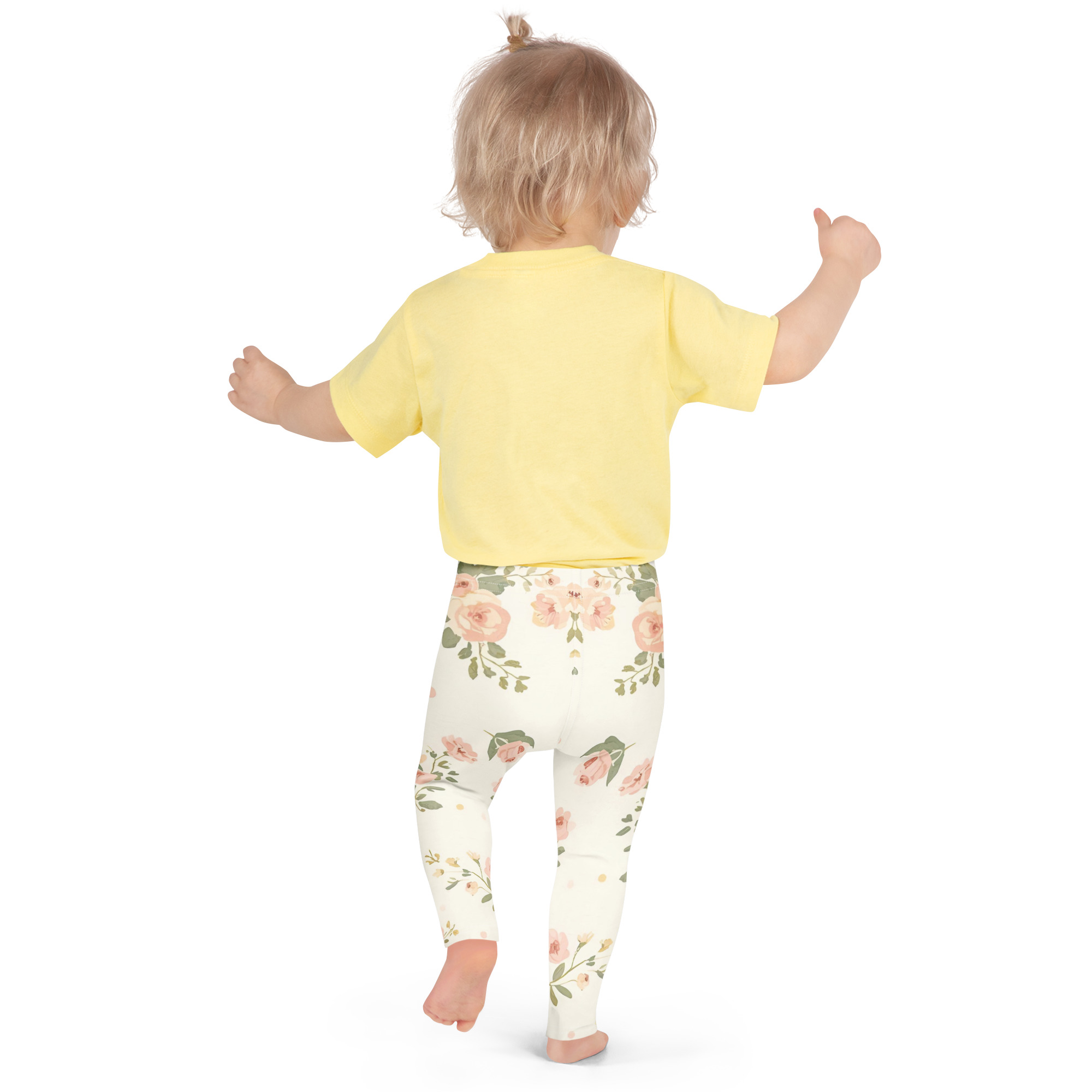 Delicate Flowers Kids Leggings
