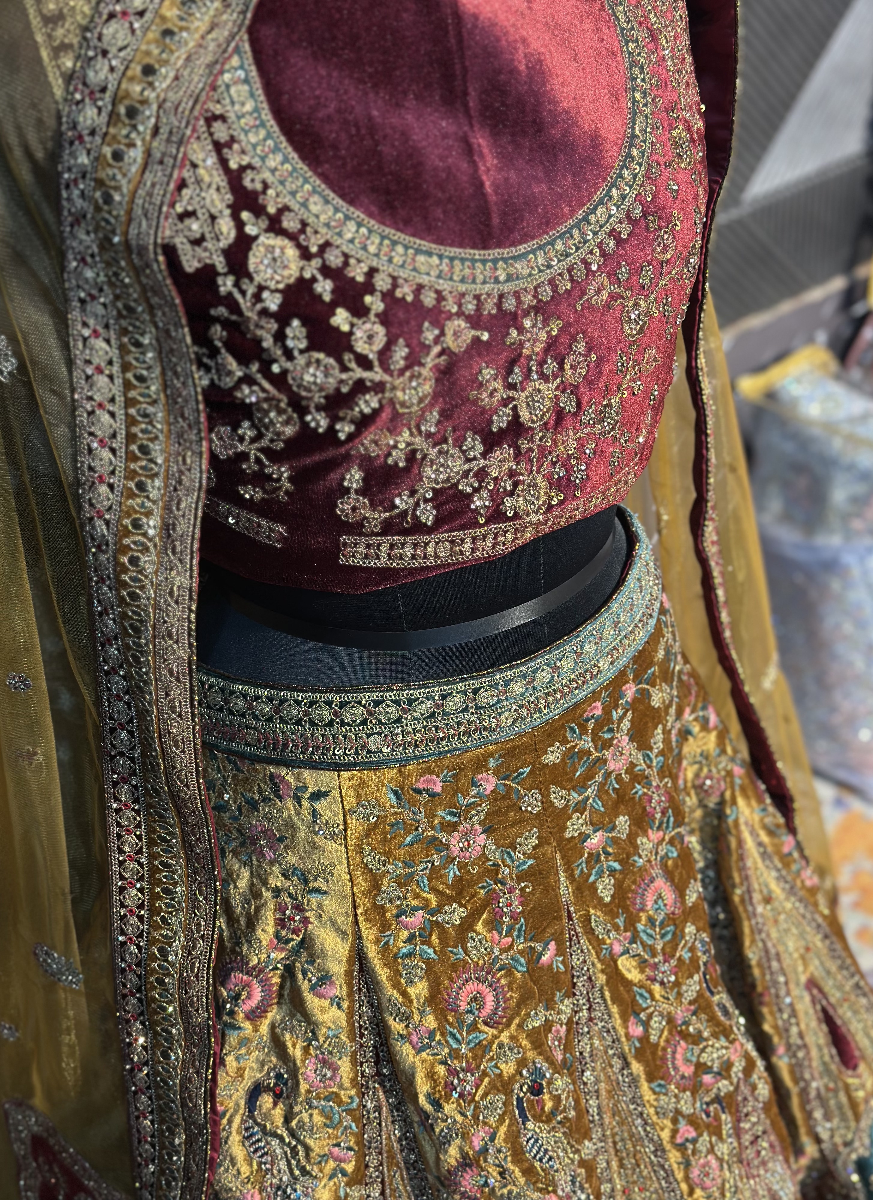 Embroidered Bridal Lehenga