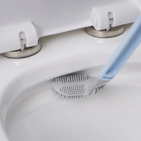 Silicone Toilet Cleaning Brush