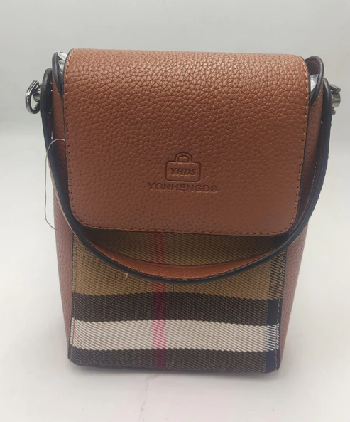 Crossbody Checkered Mini Bag
