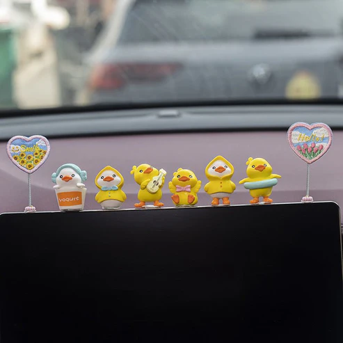 Cute Duckling Car Interior Decoration