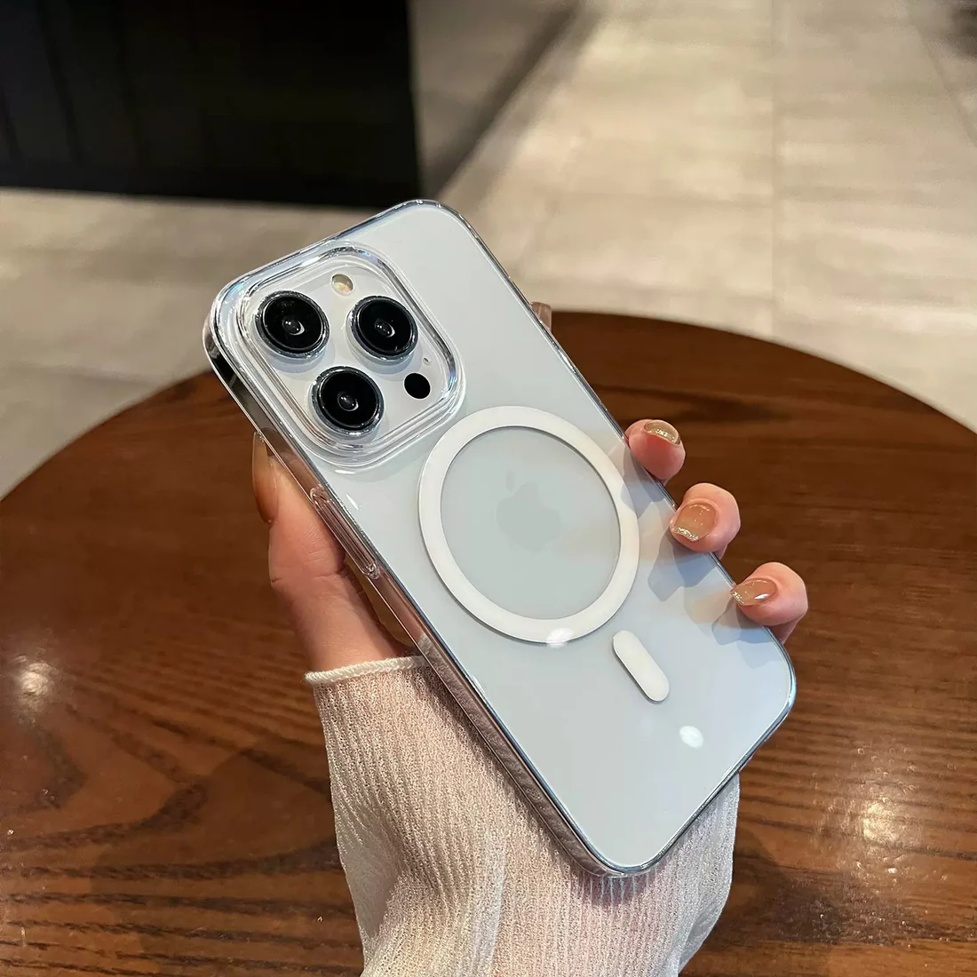 Transparent MagSafe Case for iPhone