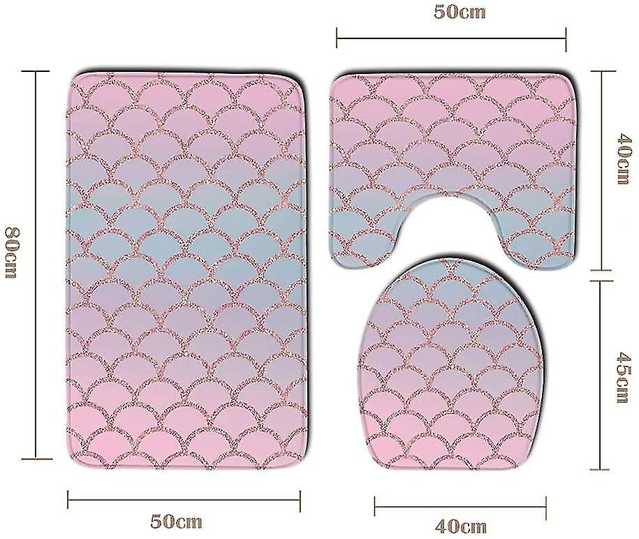 Toilet Mat Sets