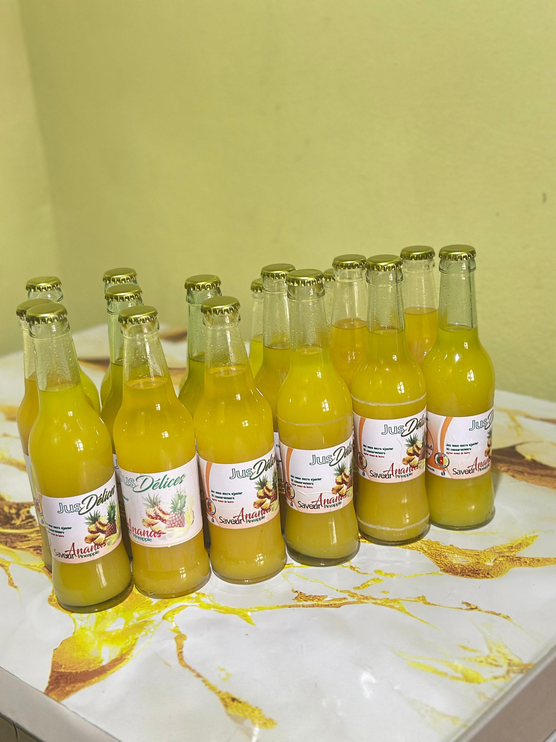 Jus d'Ananas et Gingembre