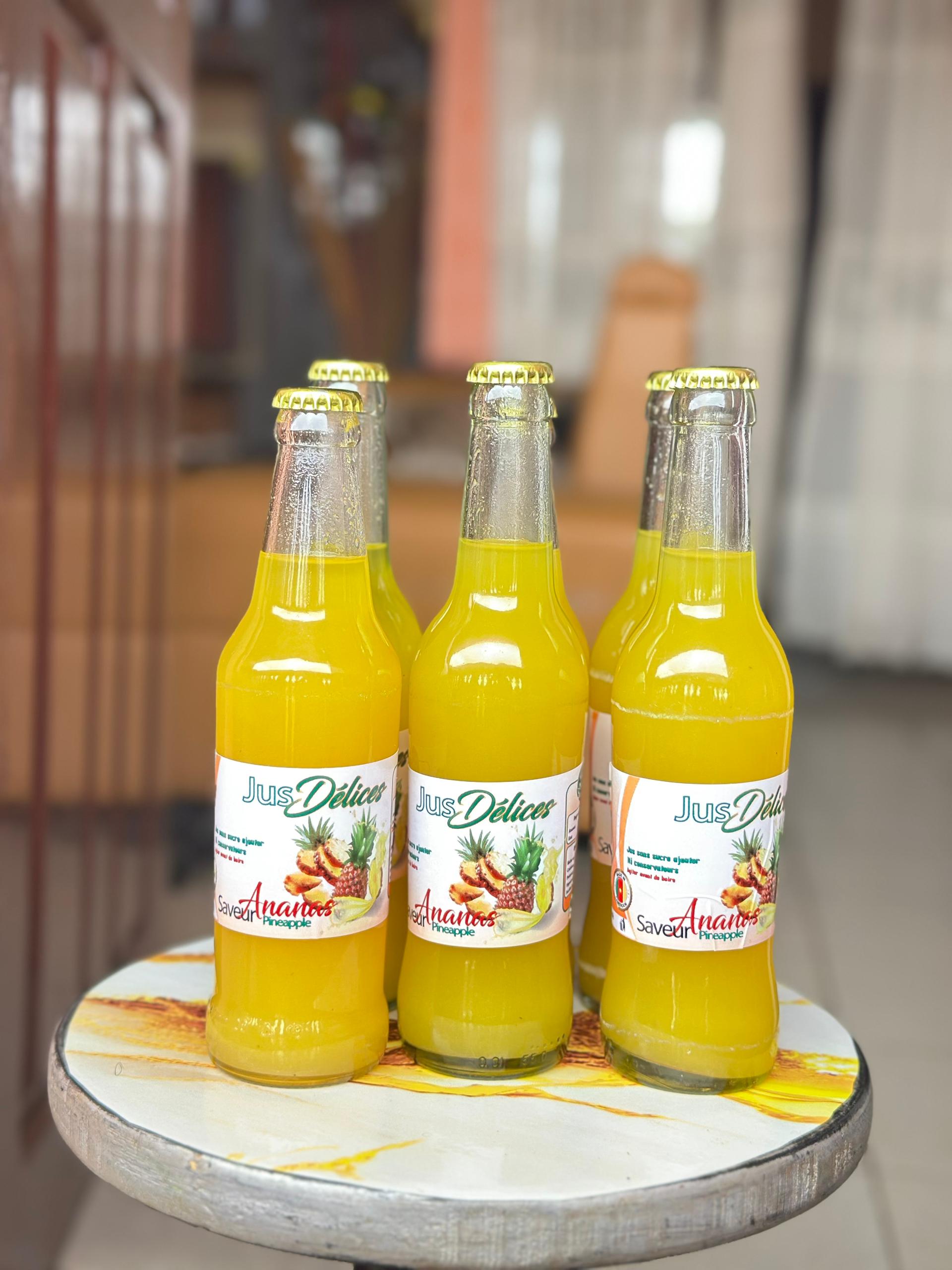 Jus d'Ananas et Gingembre