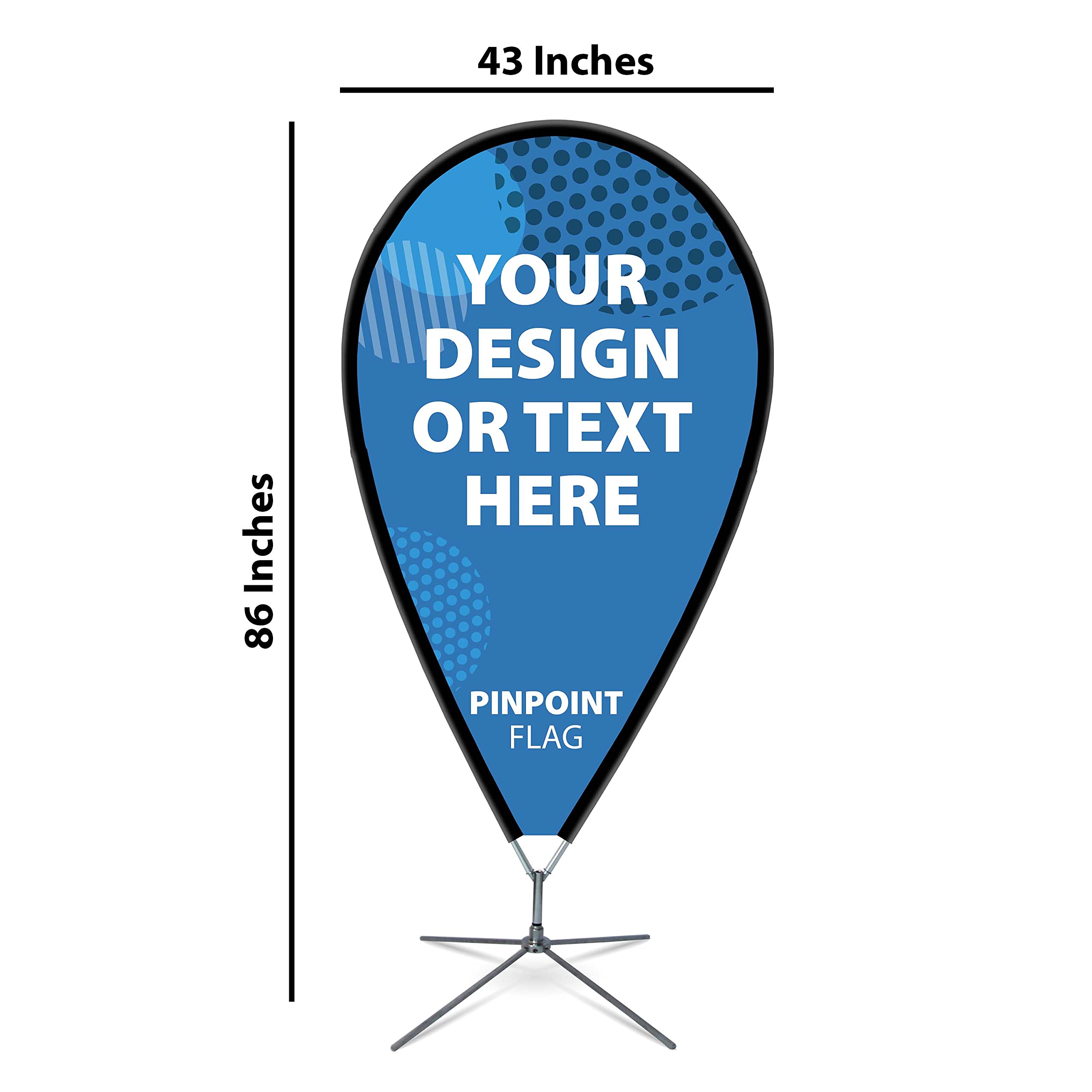 Custom Pinpoint Flag Banner