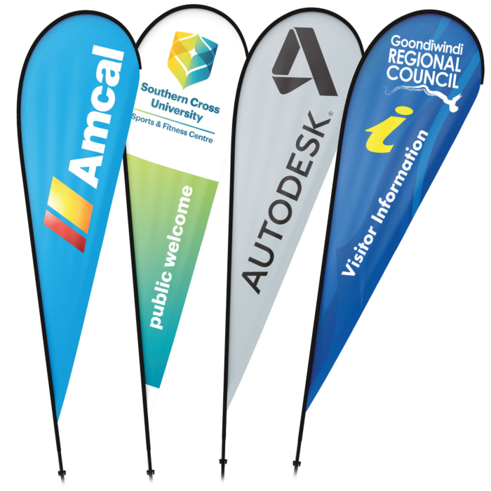 Custom Printed Teardrop Banners