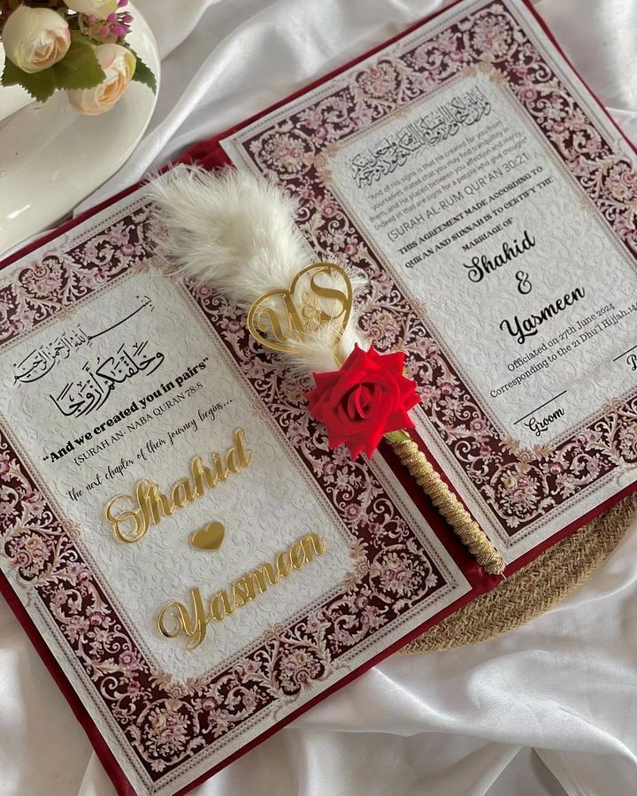 Nikah Booklet 