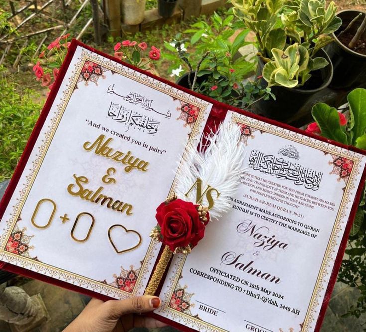 Nikah Booklet 