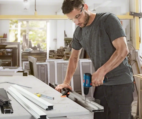 Bosch [COMBO] GSR 120-LI Professional Cordless Drill Driver + GDR 120-LI Cordless Impact Driver Kit