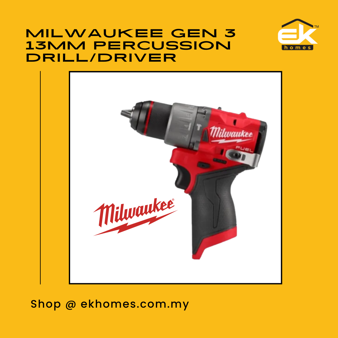Milwaukee GEN 3 13mm Percussion Drill/Driver