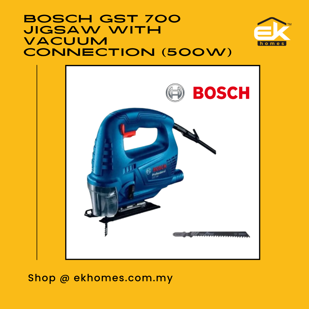 Bosch GST 700 Professional Jigsaw With Vacuum Connection (500W)