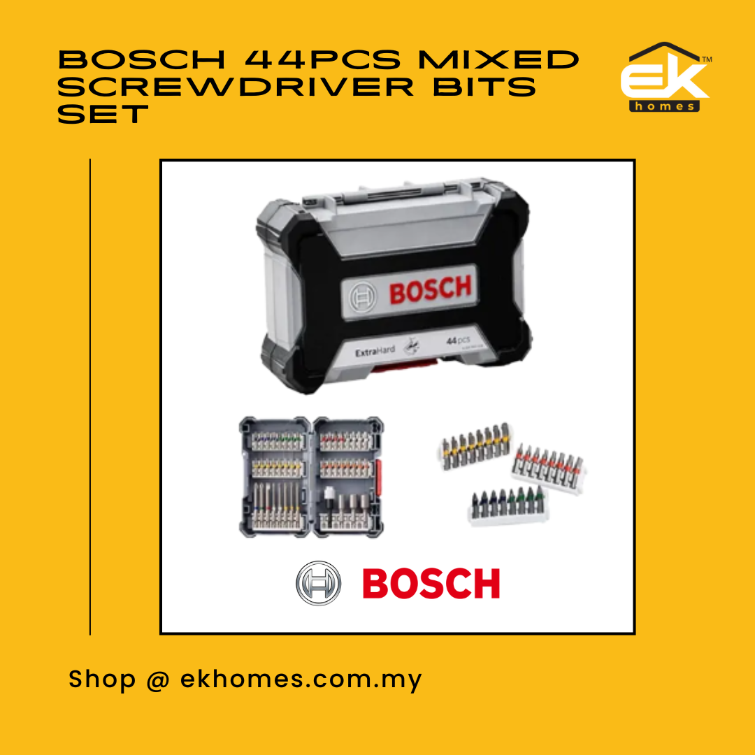 BOSCH 44pcs Mixed Screwdriver Bits Set
