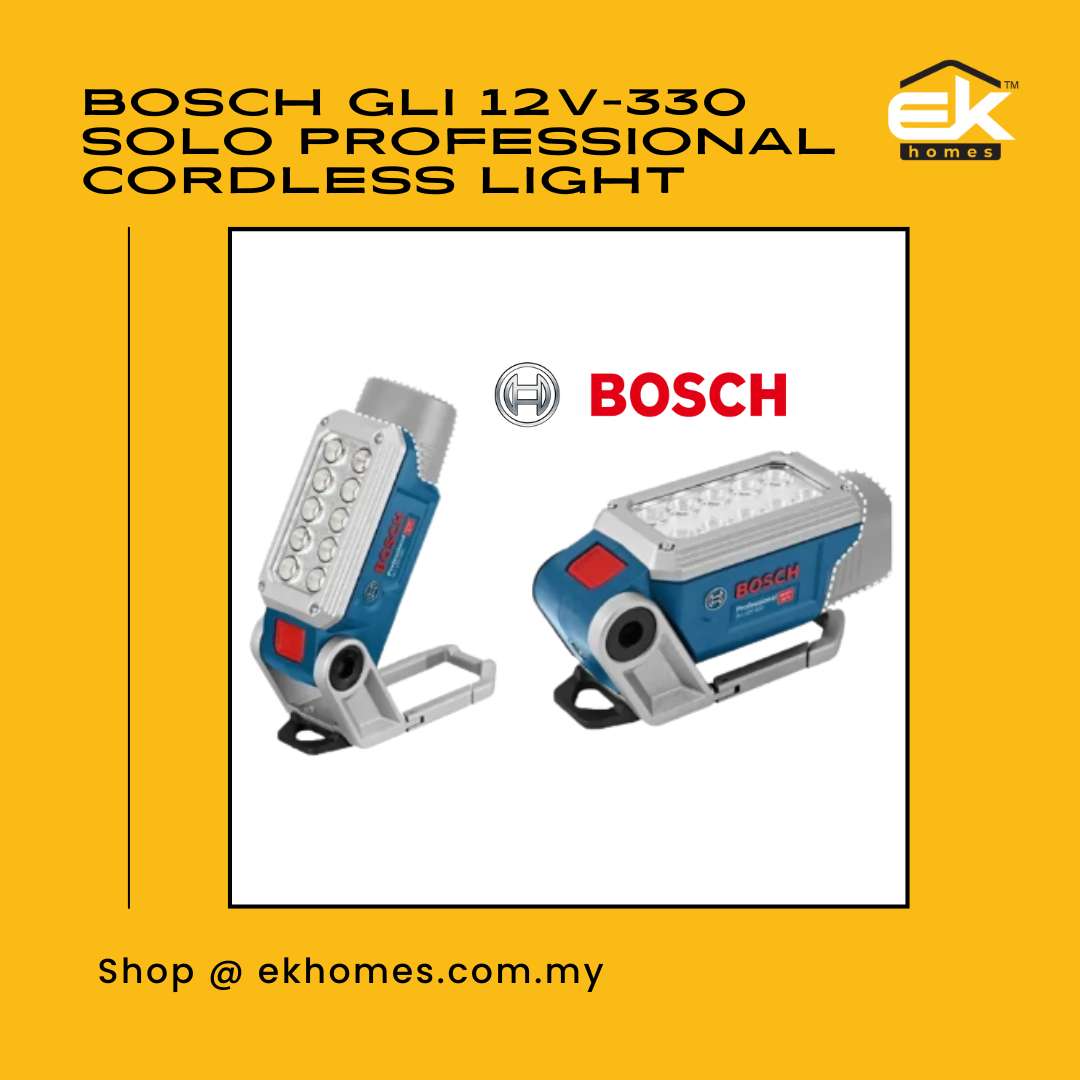 Bosch GLI 12V-330 Solo Professional Cordless Light Without Battery & Charger